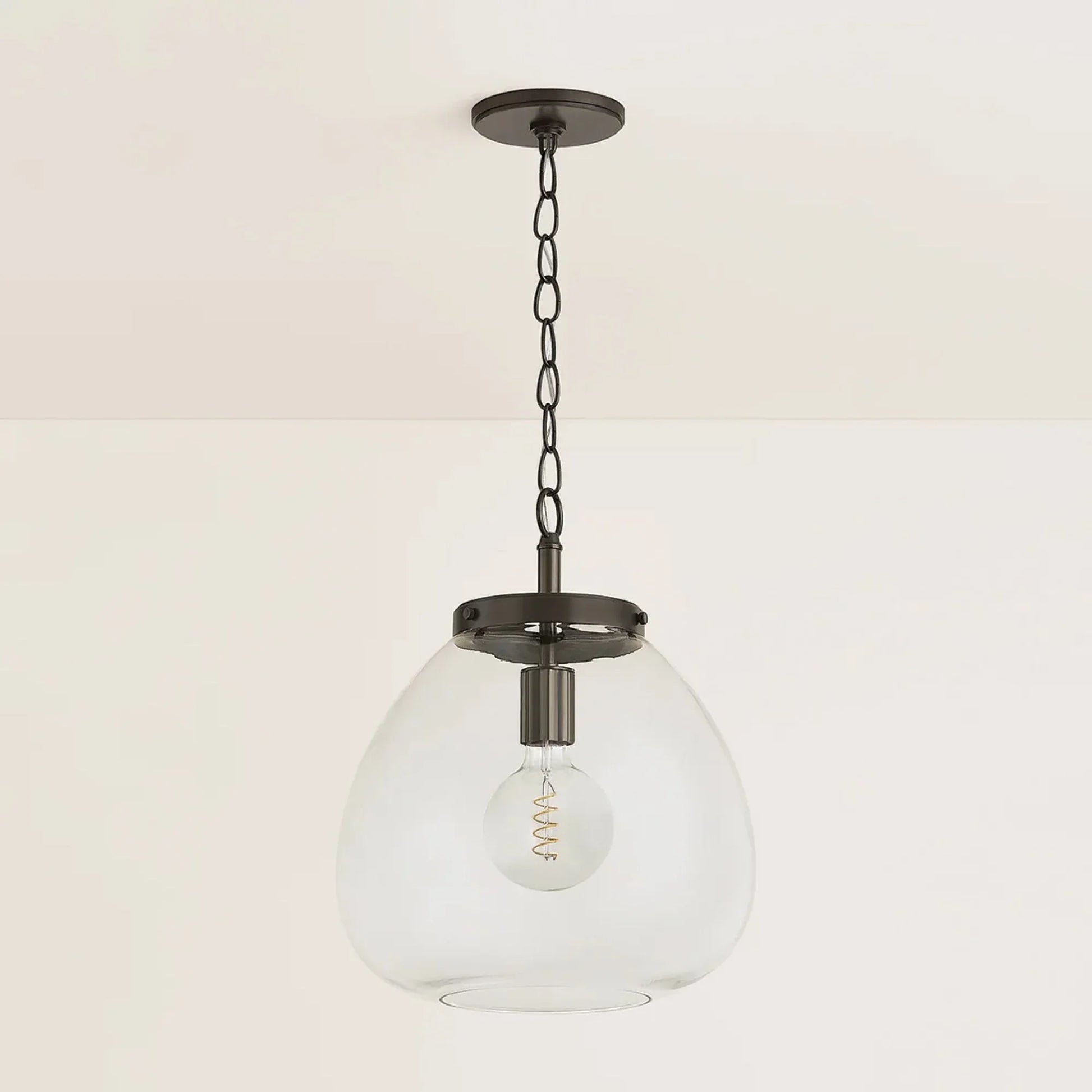 Mitzi - Della 20" Pendant, True Bronze Finish | Bees Lighting