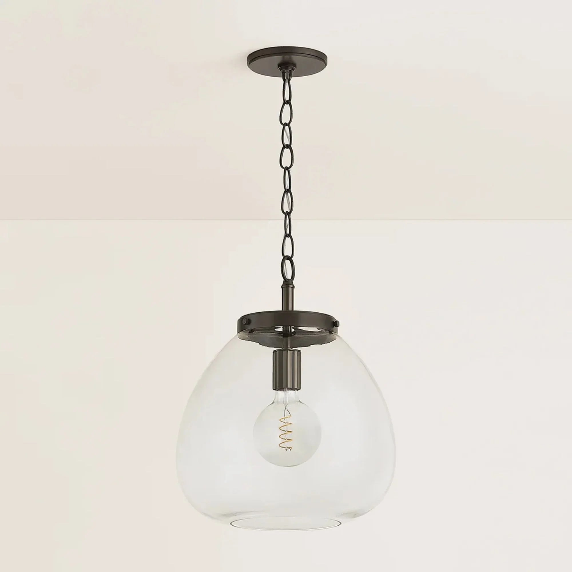 Mitzi - Della 20" Pendant, True Bronze Finish | Bees Lighting