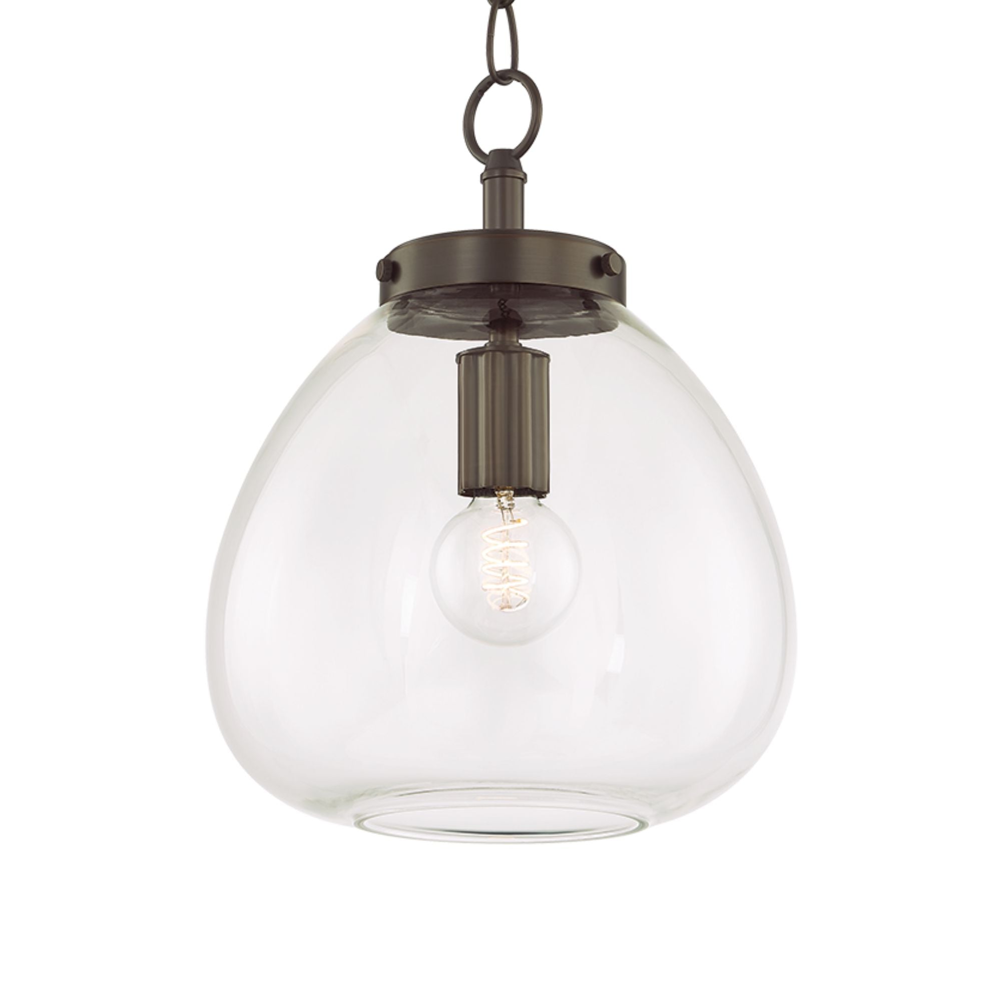 Della 16" Pendant, True Bronze Finish