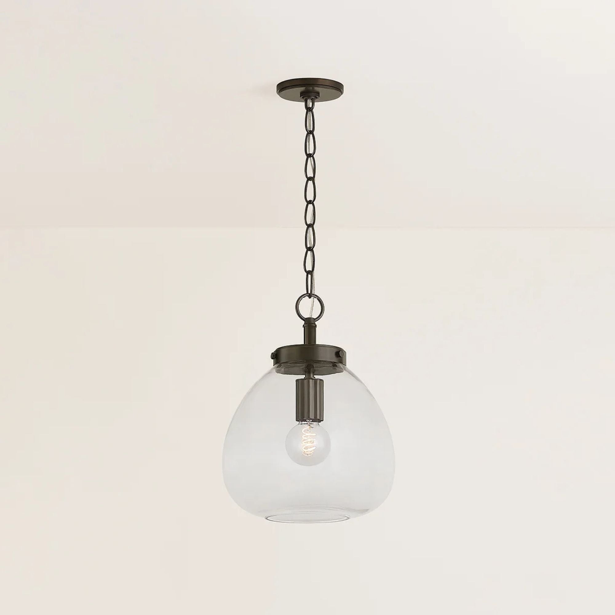 Della 16" Pendant, True Bronze Finish