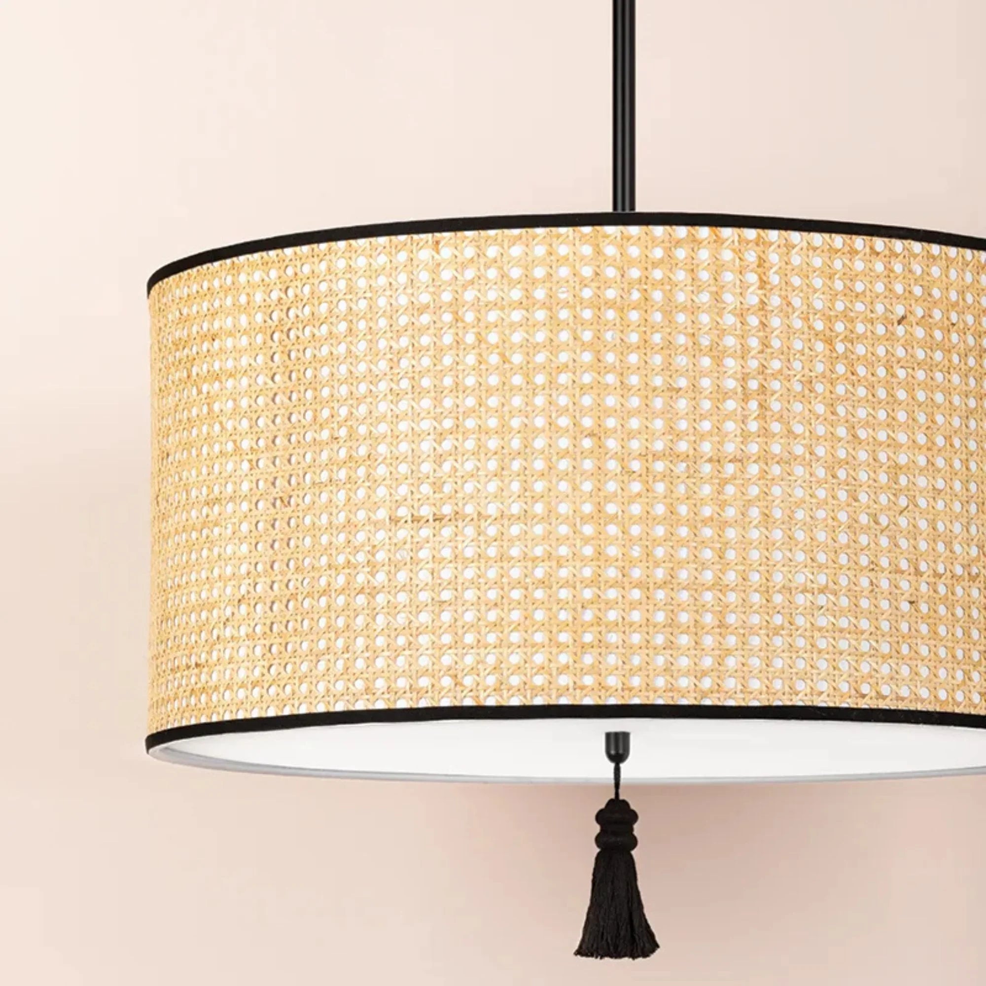 Mitzi - Dolores 49" 3-Light Pendant, Soft Black Finish | Bees Lighting