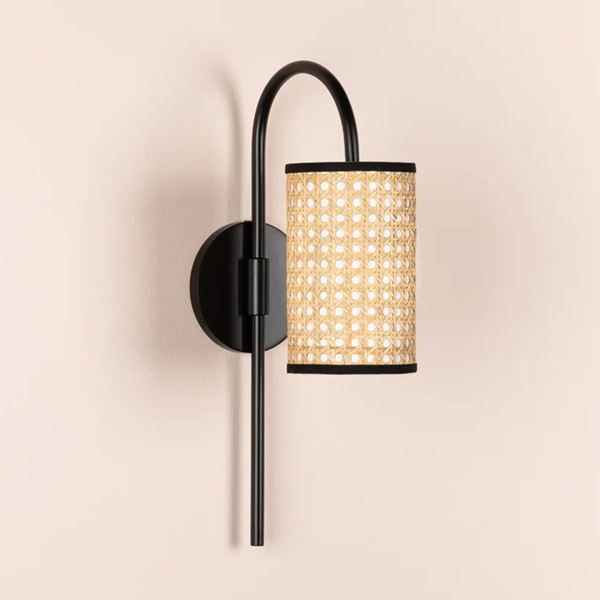 Dolores 17" Wall Sconce, Soft Black Finish