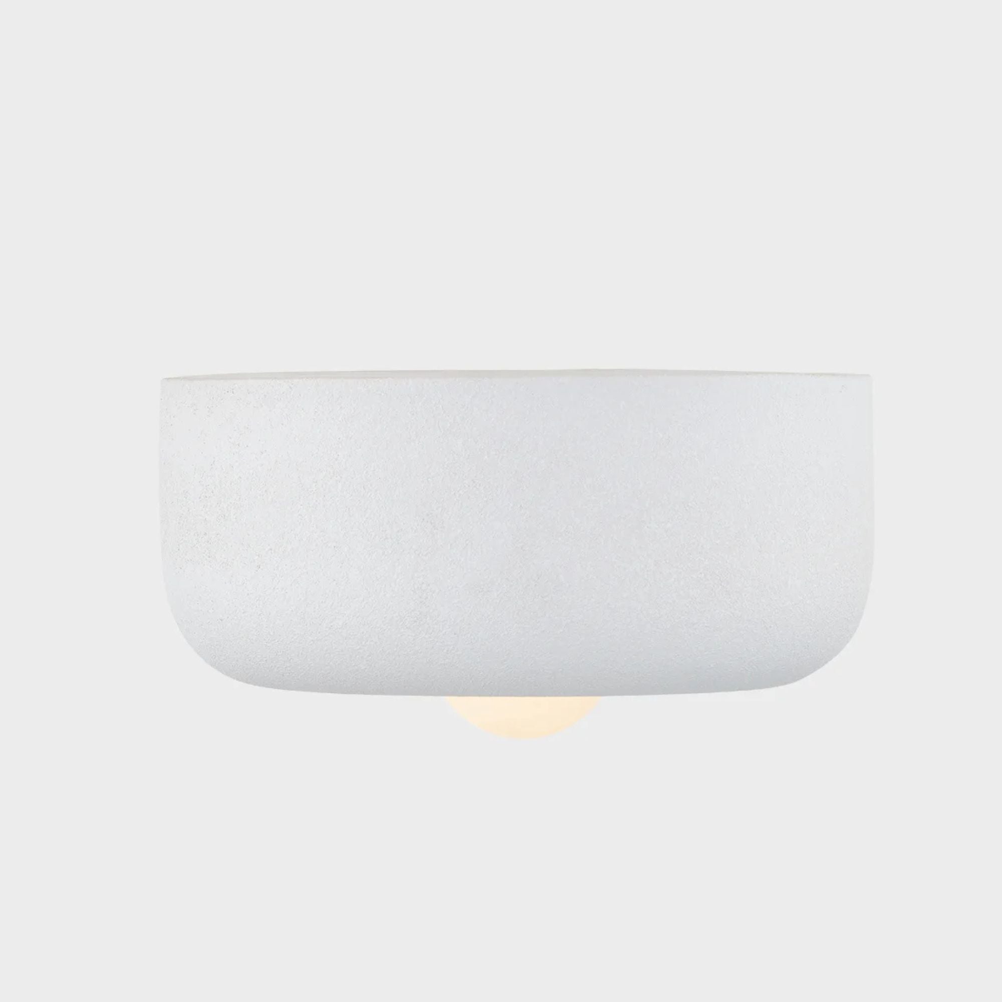 Doris 21" Flush Mount, Aged Brass/Textured White Finish