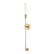 Dylan 35" Wall Sconce, Aged Brass Finish