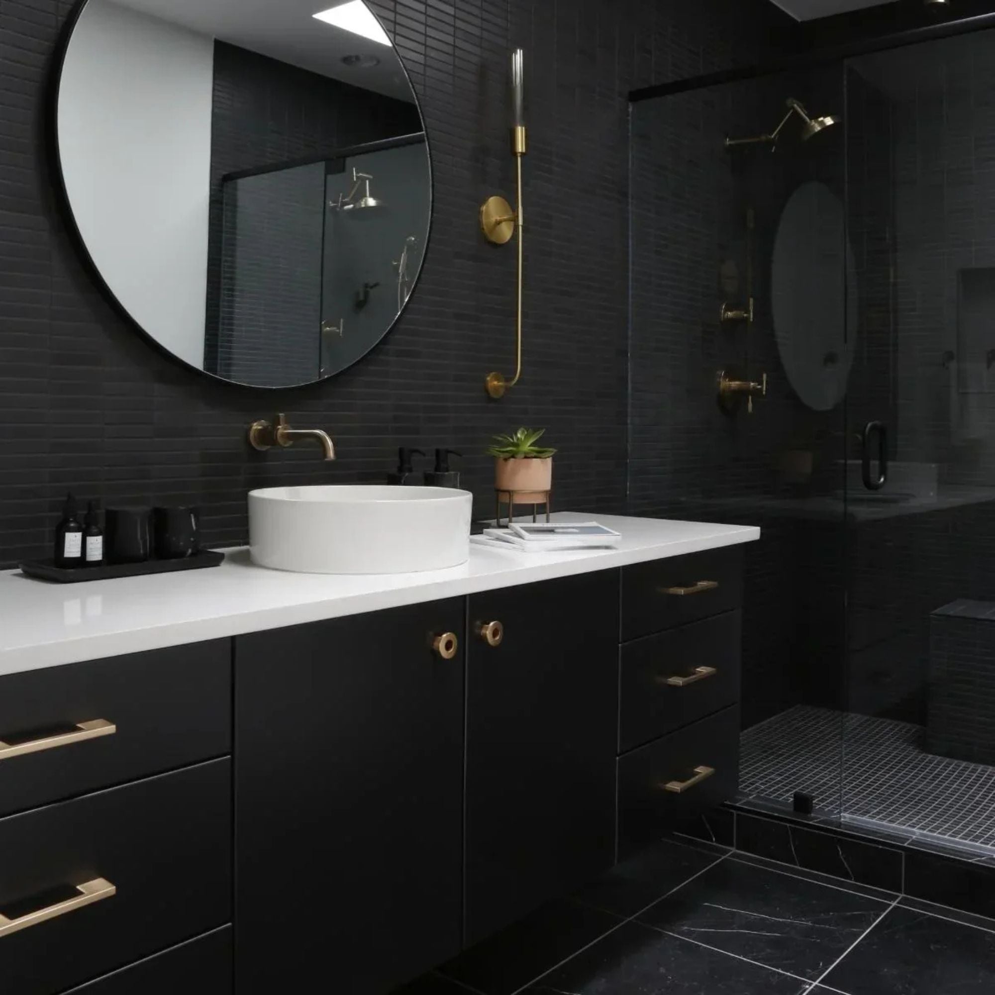 Dylan 35" Wall Sconce, Aged Brass Finish