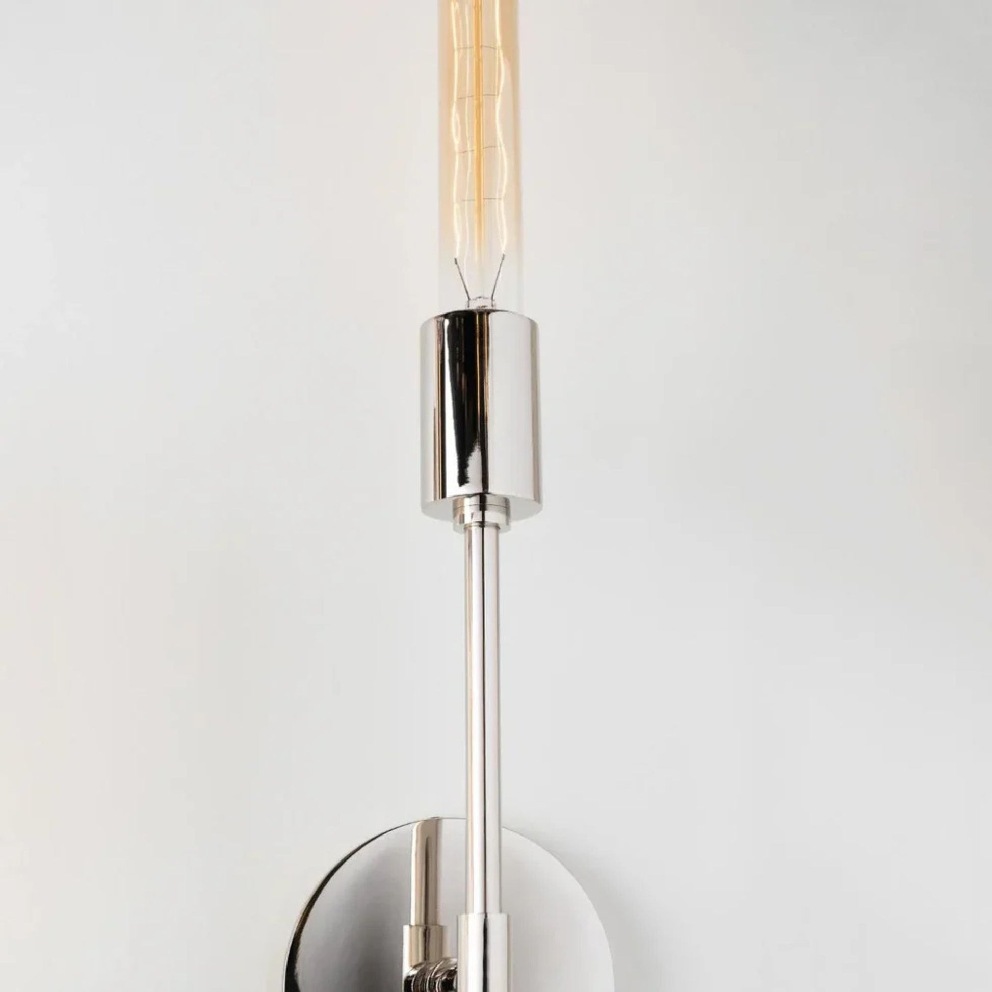 Mitzi - Dylan 35" Wall Sconce, Polished Nickel Finish | Bees Lighting