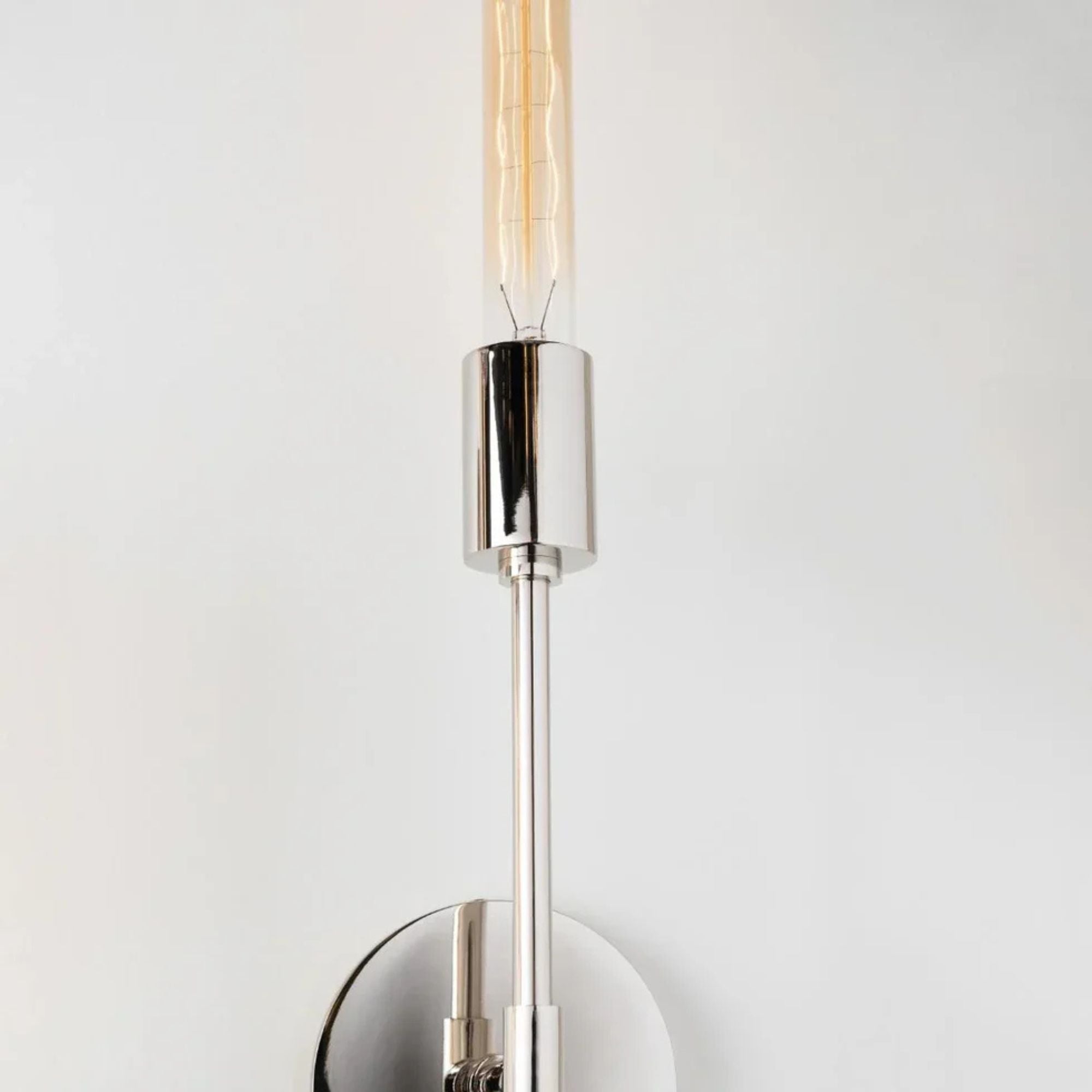 Mitzi - Dylan 35" Wall Sconce, Polished Nickel Finish | Bees Lighting