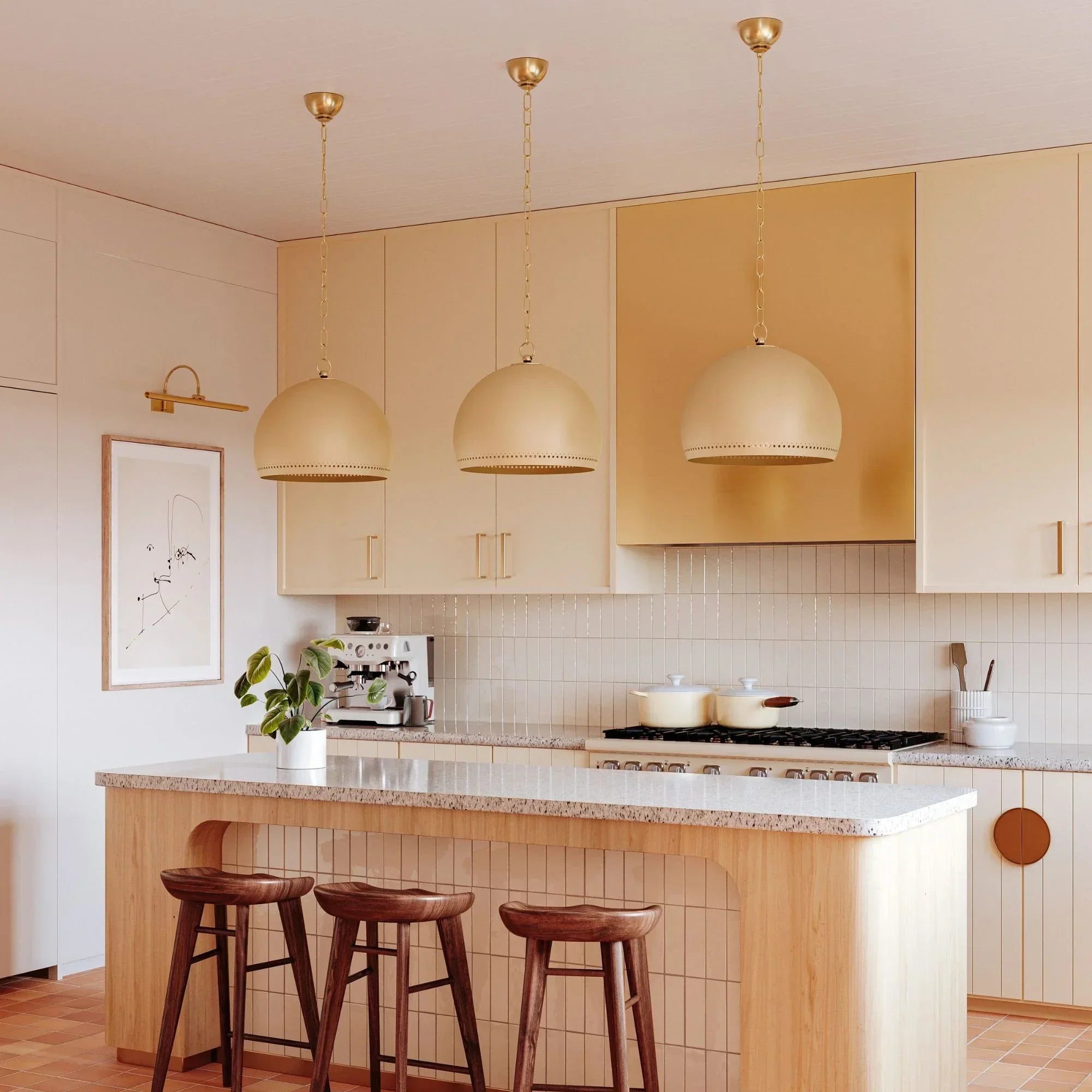 Elowen 24" LED Picture Light, Aged Brass Finish