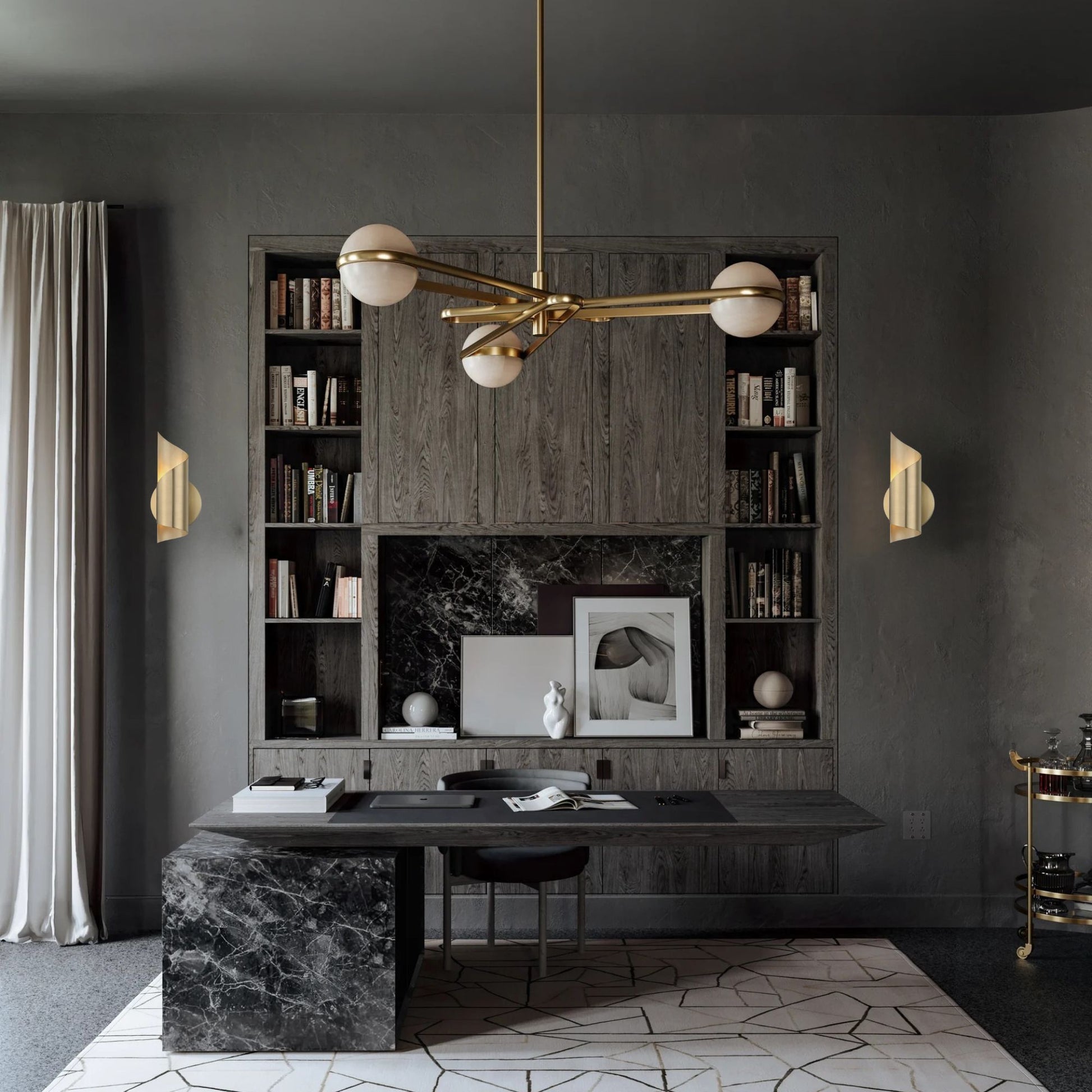 Mitzi - Evie 10" LED Wall Sconce, Aged Brass Finish | Bees Lighting