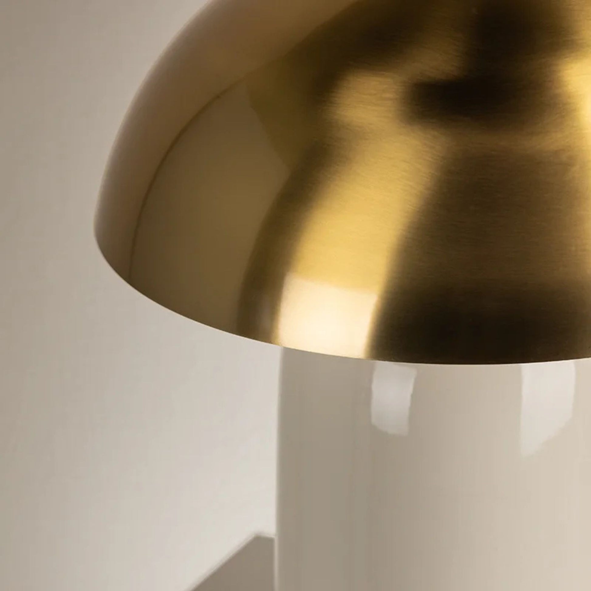 Mitzi - Gaia 17" 2-Light Table Lamp, Aged Brass/Ceramic White Crackle Finish | Bees Lighting