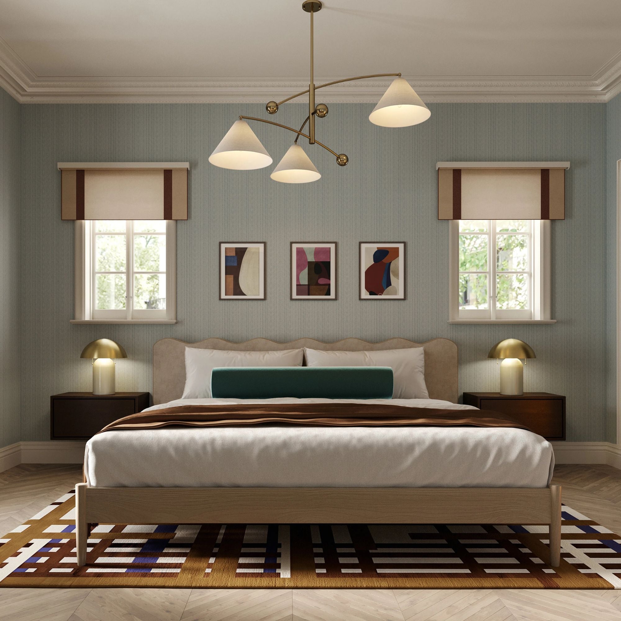 Mitzi - Gaia 17" 2-Light Table Lamp, Aged Brass/Ceramic White Crackle Finish | Bees Lighting