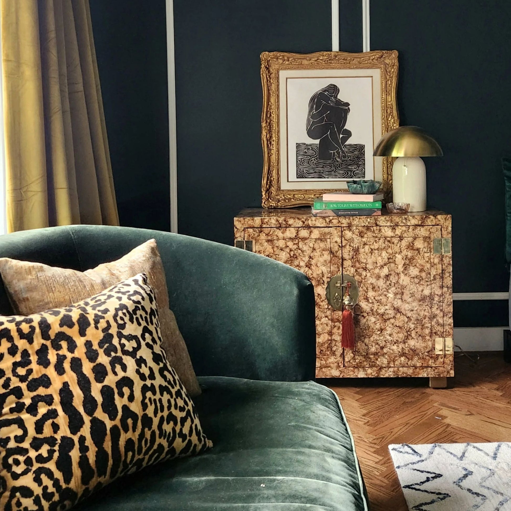 Mitzi - Gaia 17" 2-Light Table Lamp, Aged Brass/Ceramic White Crackle Finish | Bees Lighting