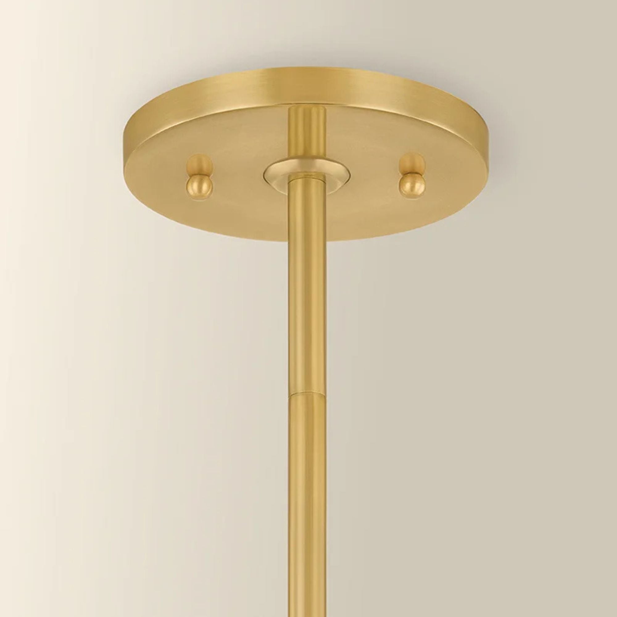Mitzi Genevieve 34.25" 5-Light Chandelier, Aged Brass with Cream Opal Glass