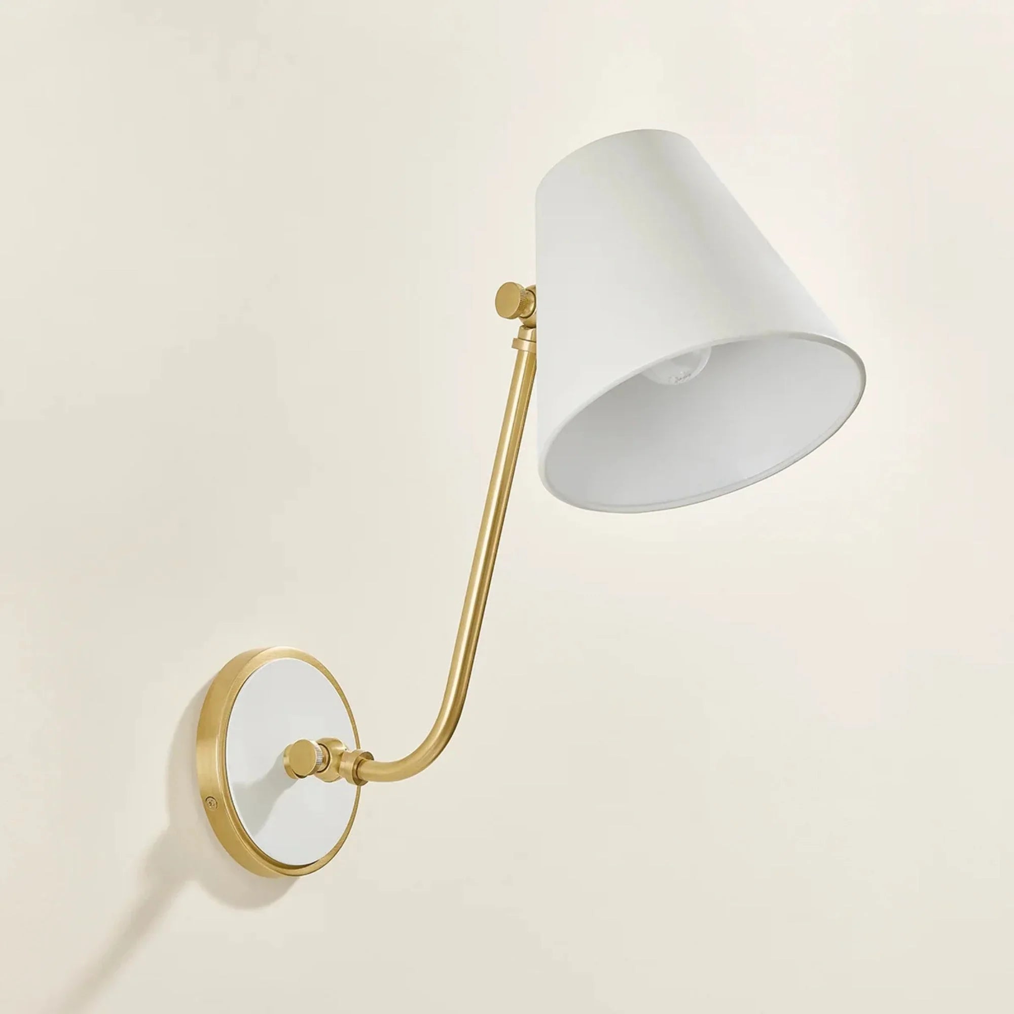 Georgann 16" Wall Sconce, Aged Brass/Soft White Finish