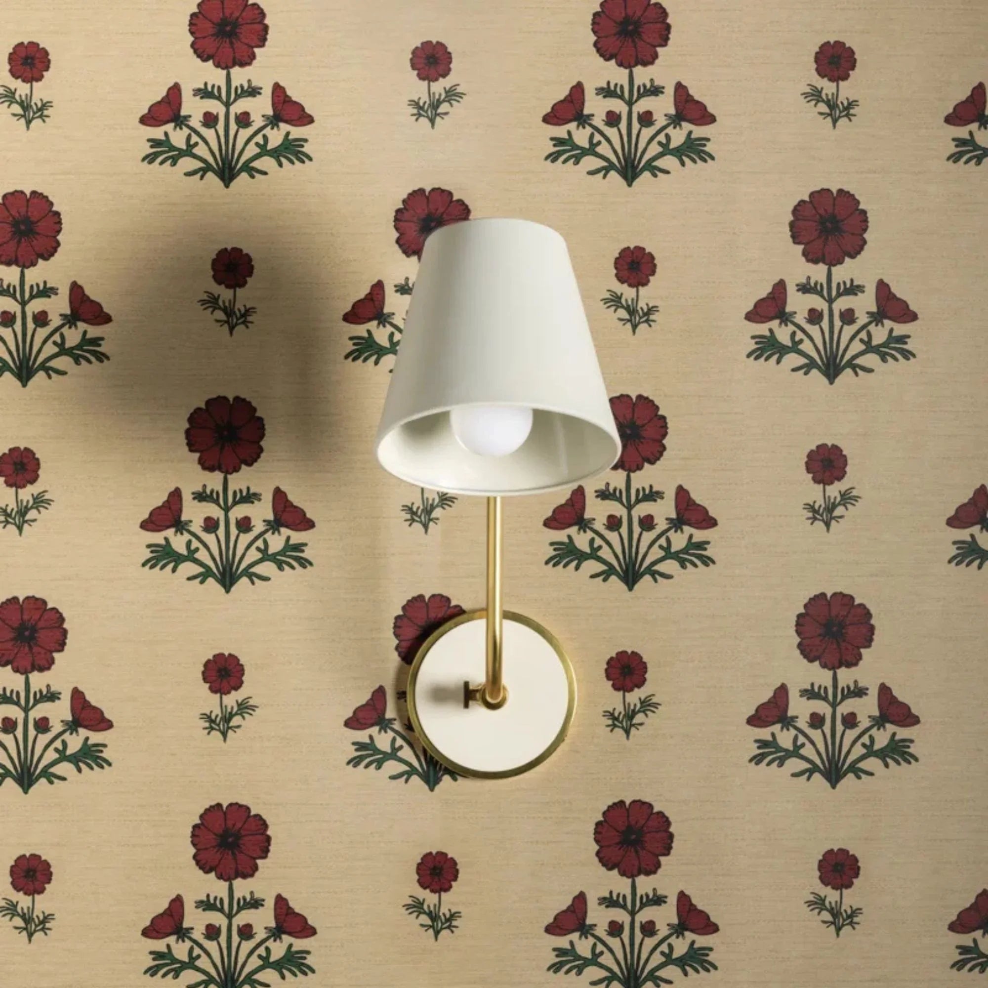 Georgann 16" Wall Sconce, Aged Brass/Soft White Finish