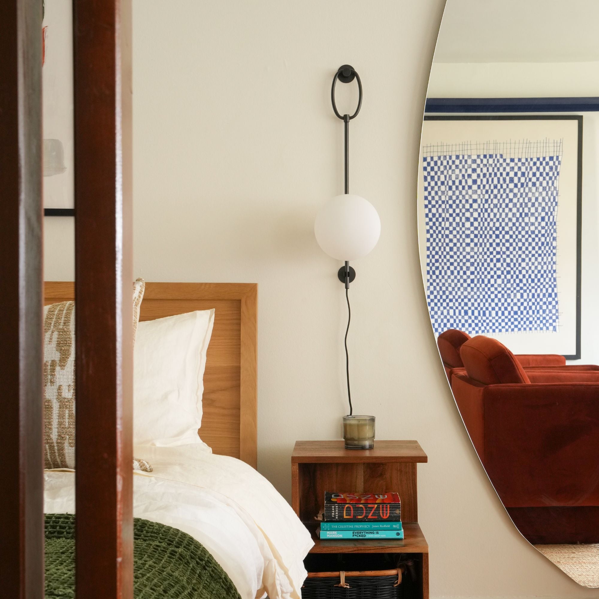 Gina 24" Wall Sconce, Old Bronze Finish