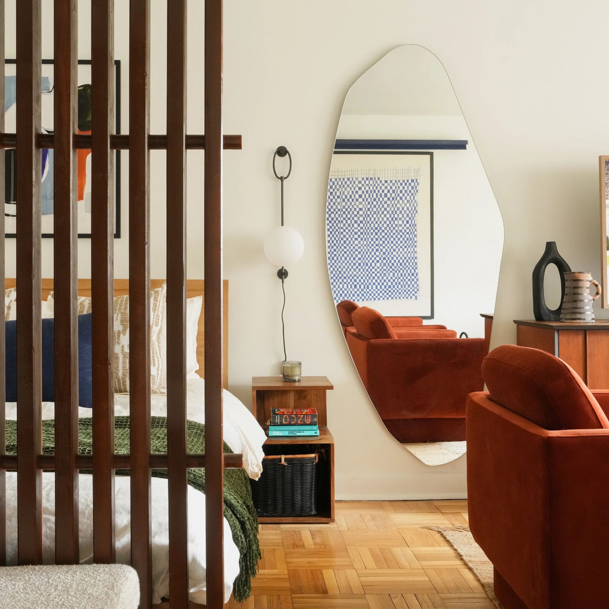 Mitzi - Gina 24" Wall Sconce, Old Bronze Finish | Bees Lighting