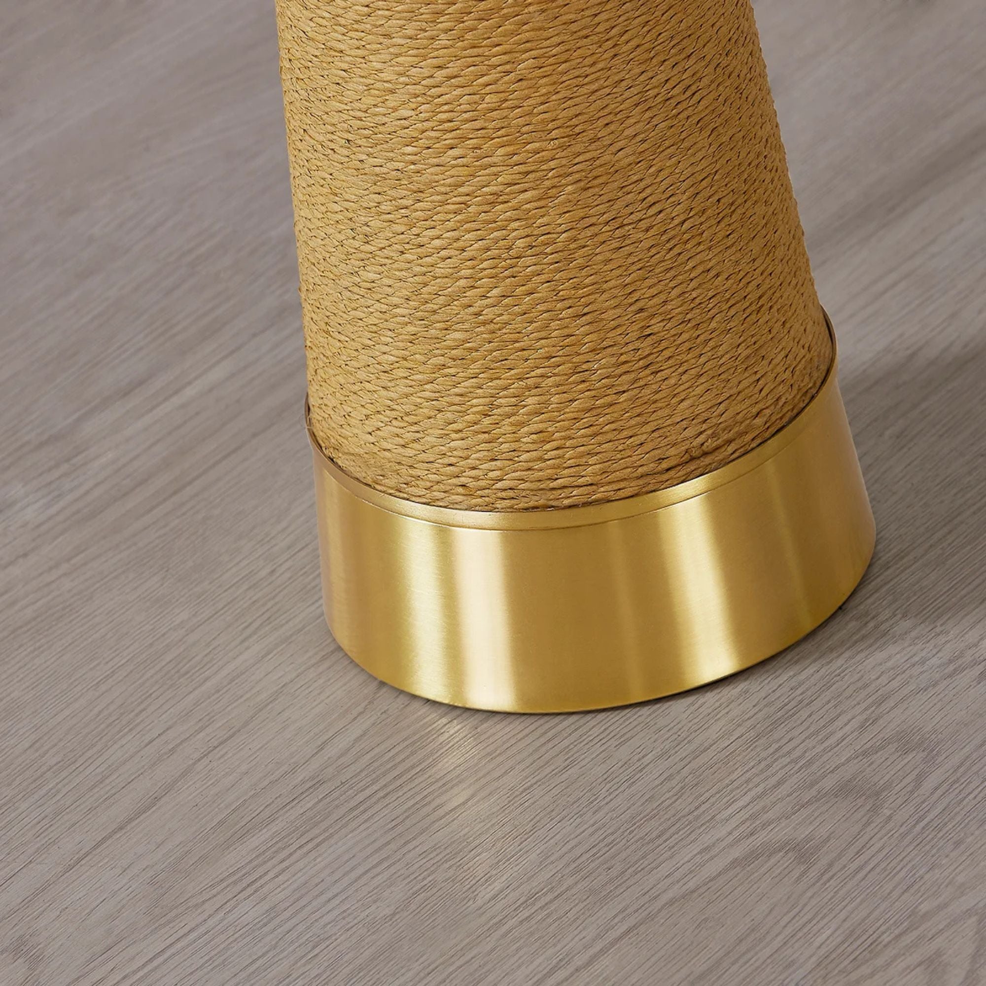 Indie 64" Floor Lamp, Aged Brass Finish