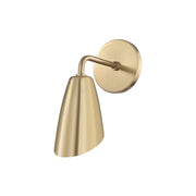 Kai 10" Wall Sconce, Aged Brass Finish