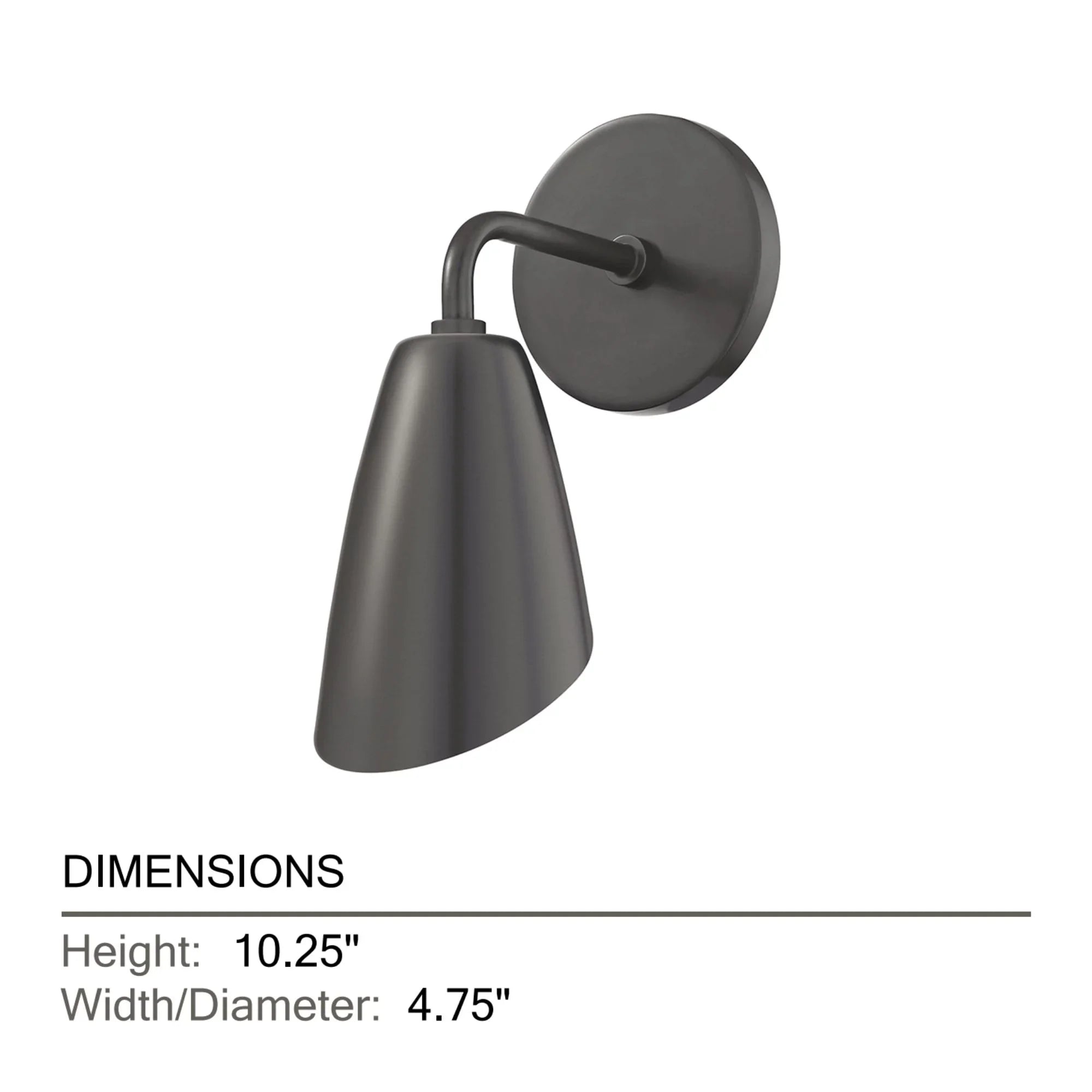 Kai 10" Wall Sconce, Old Bronze Finish