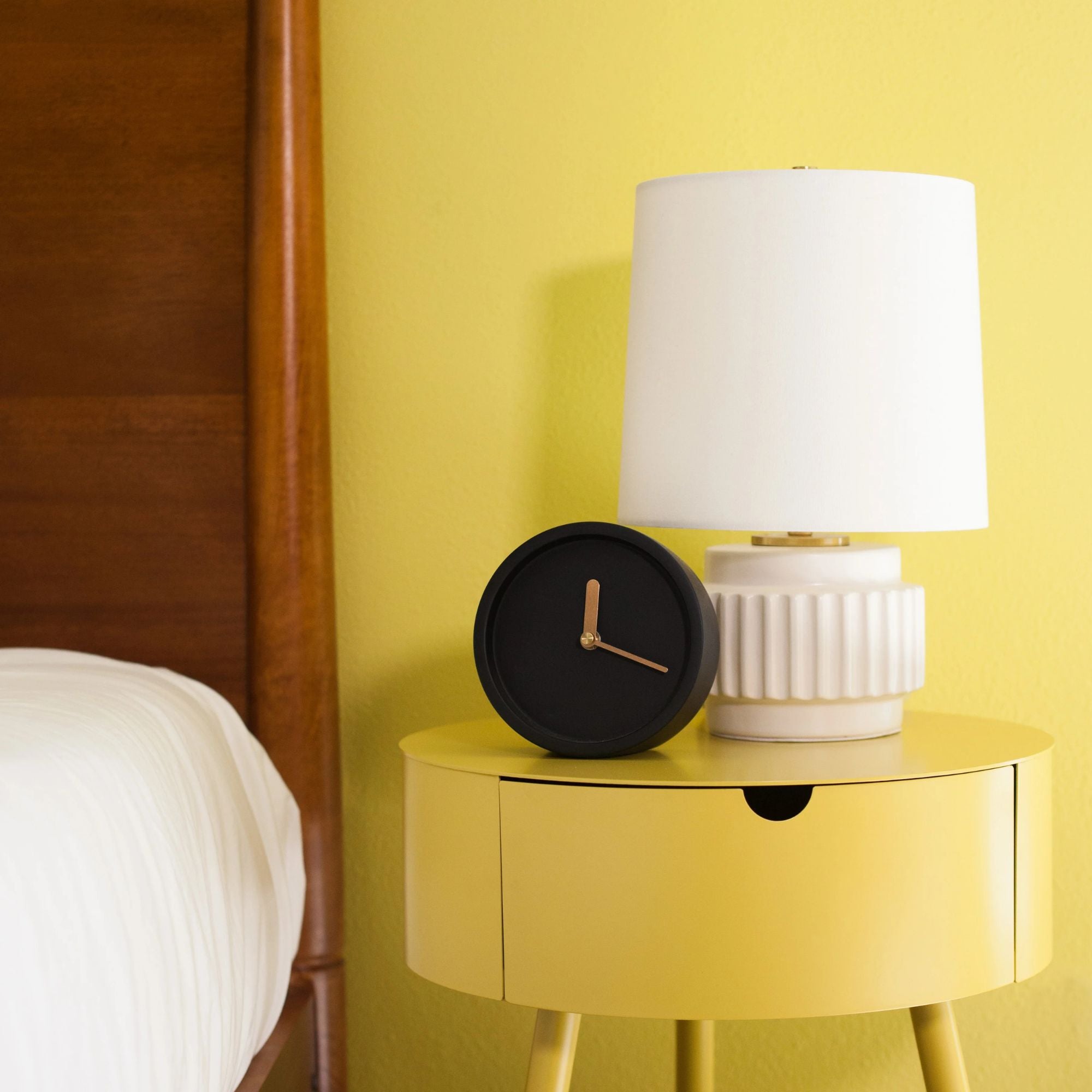 Kalani 14" Table Lamp, Matte White Finish