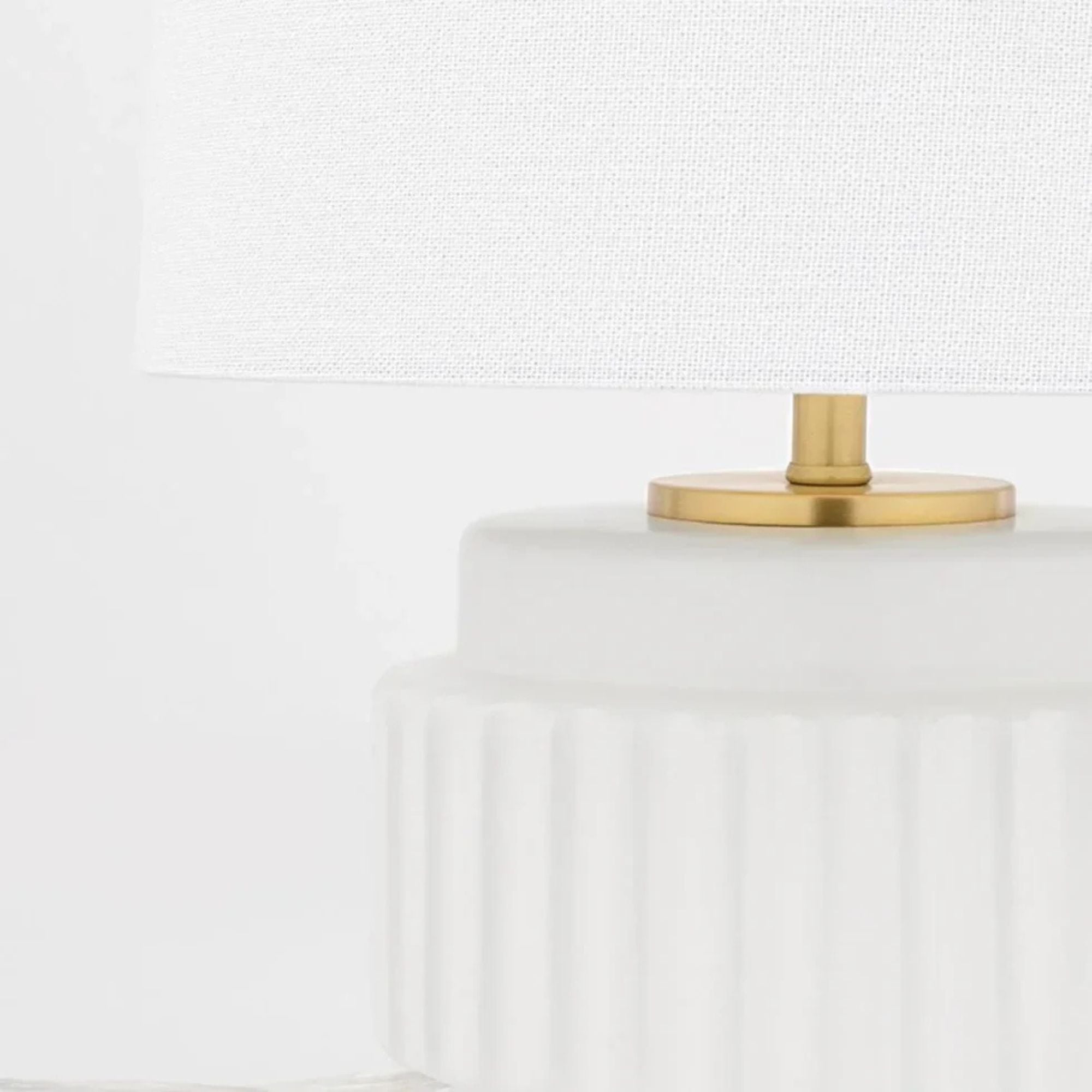 Mitzi - Kalani 14" Table Lamp, Matte White Finish | Bees Lighting