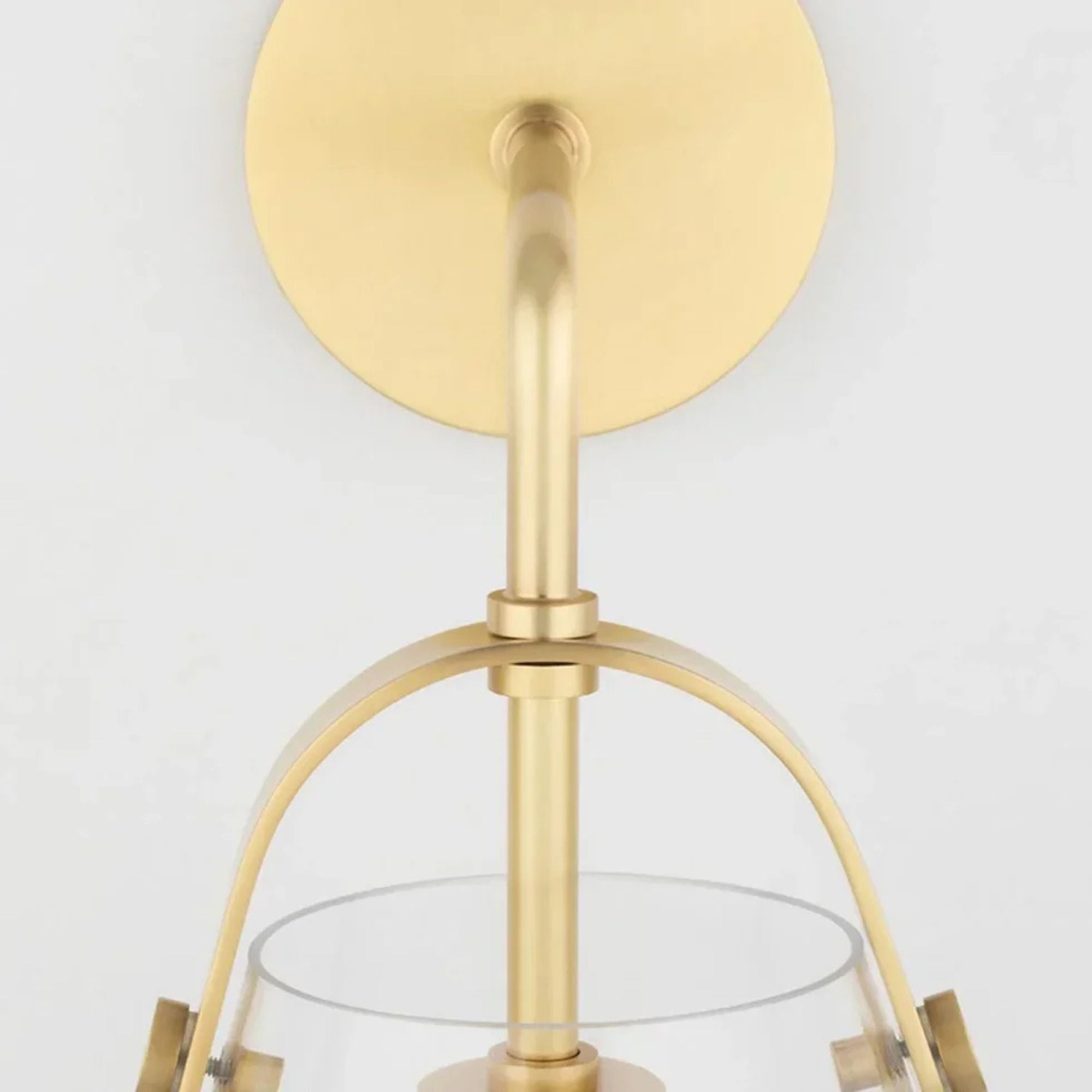 Mitzi - Karin 15" Armed Sconce Brass Finish | Bees Lighting