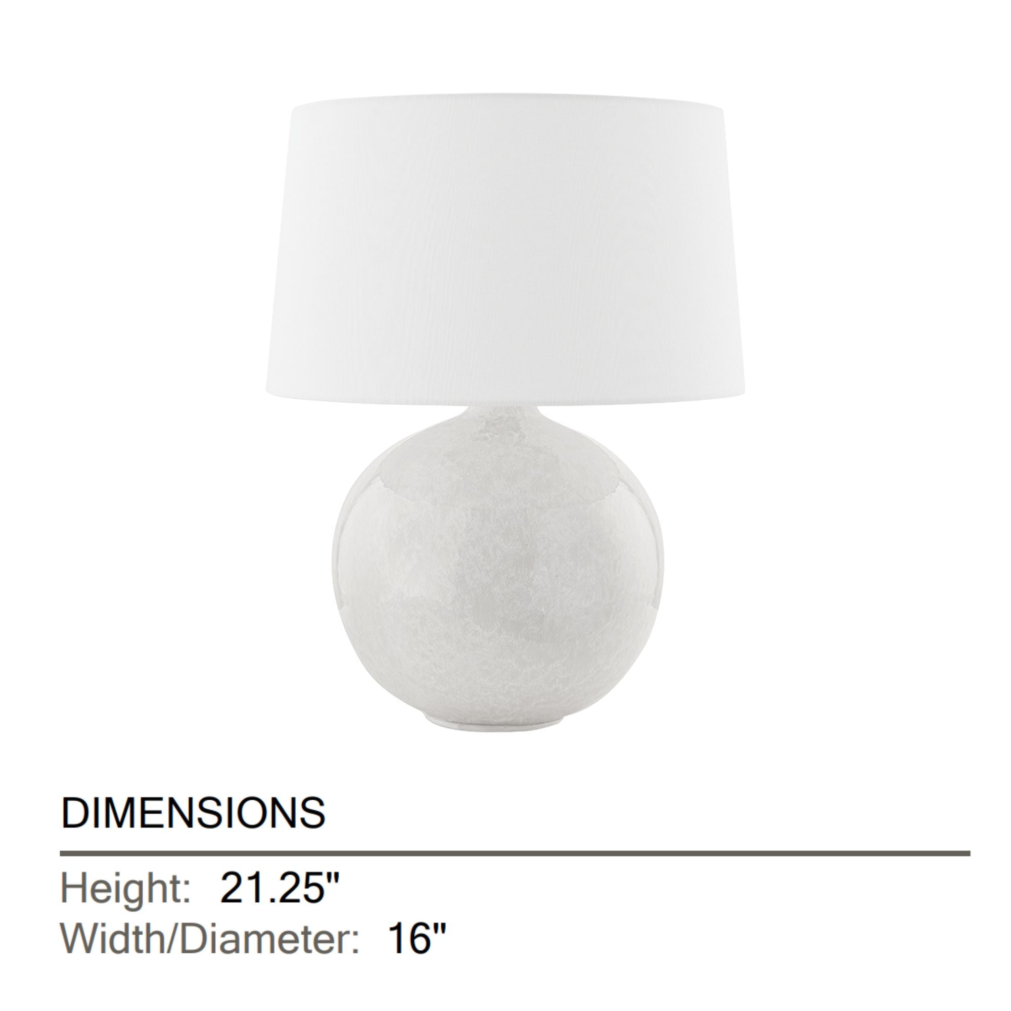 Karina Table Lamp Ceramic Gloss Nimbus with Aged Brass Accents