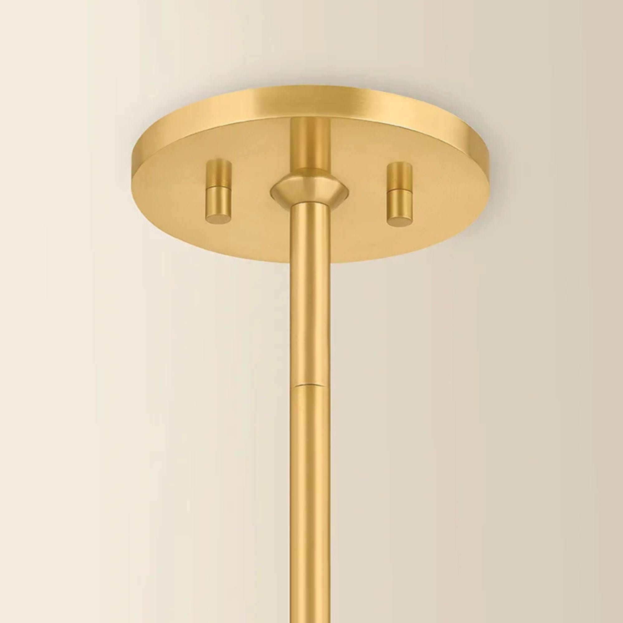 Mitzi Kristen 39.5 in. 5-Light Chandelier, Aged Brass with Cloud Glass