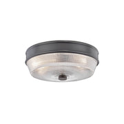 Lacey 10" 2-Light Flush Mount Light Old Bronze Finish