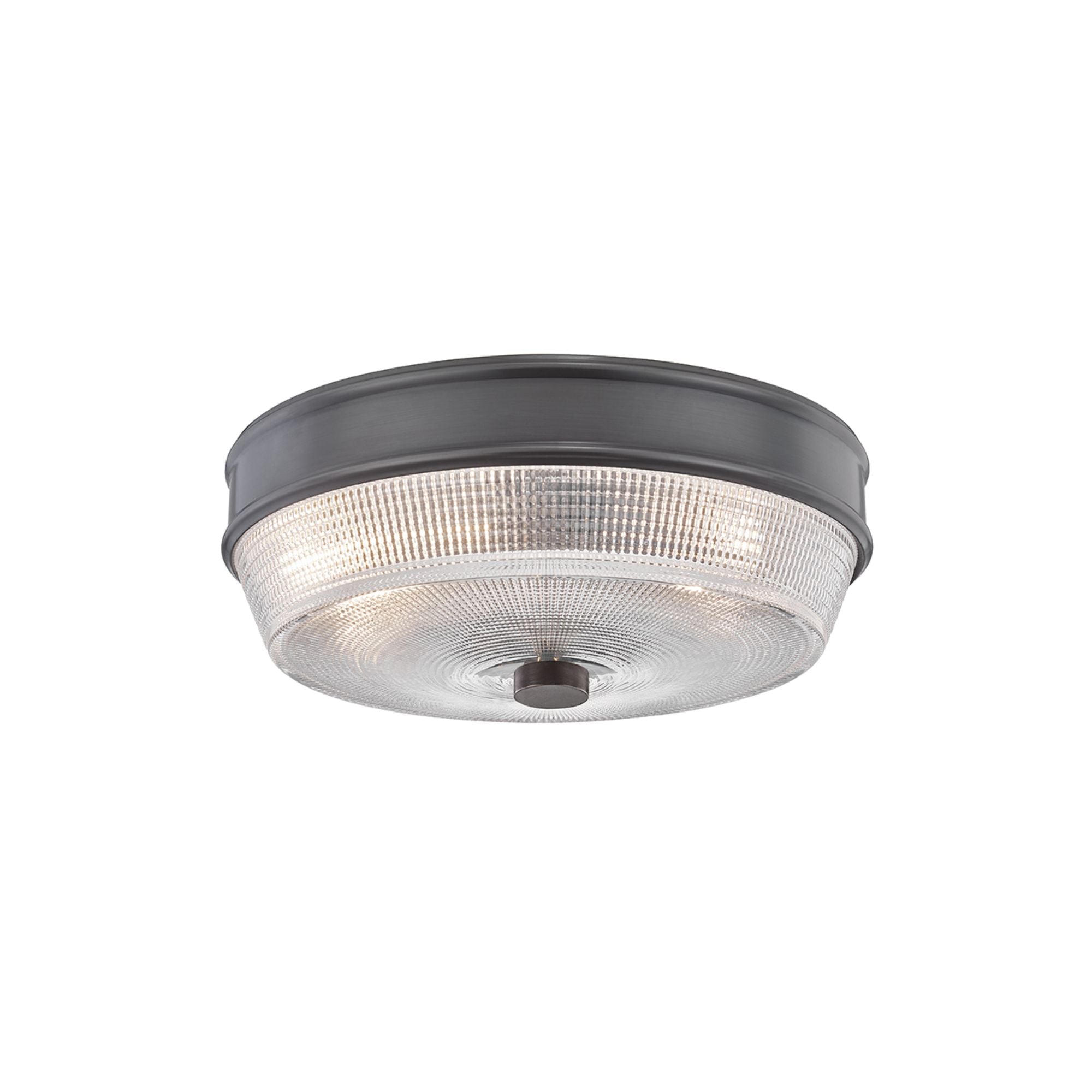 Lacey 10" 2-Light Flush Mount Light Old Bronze Finish