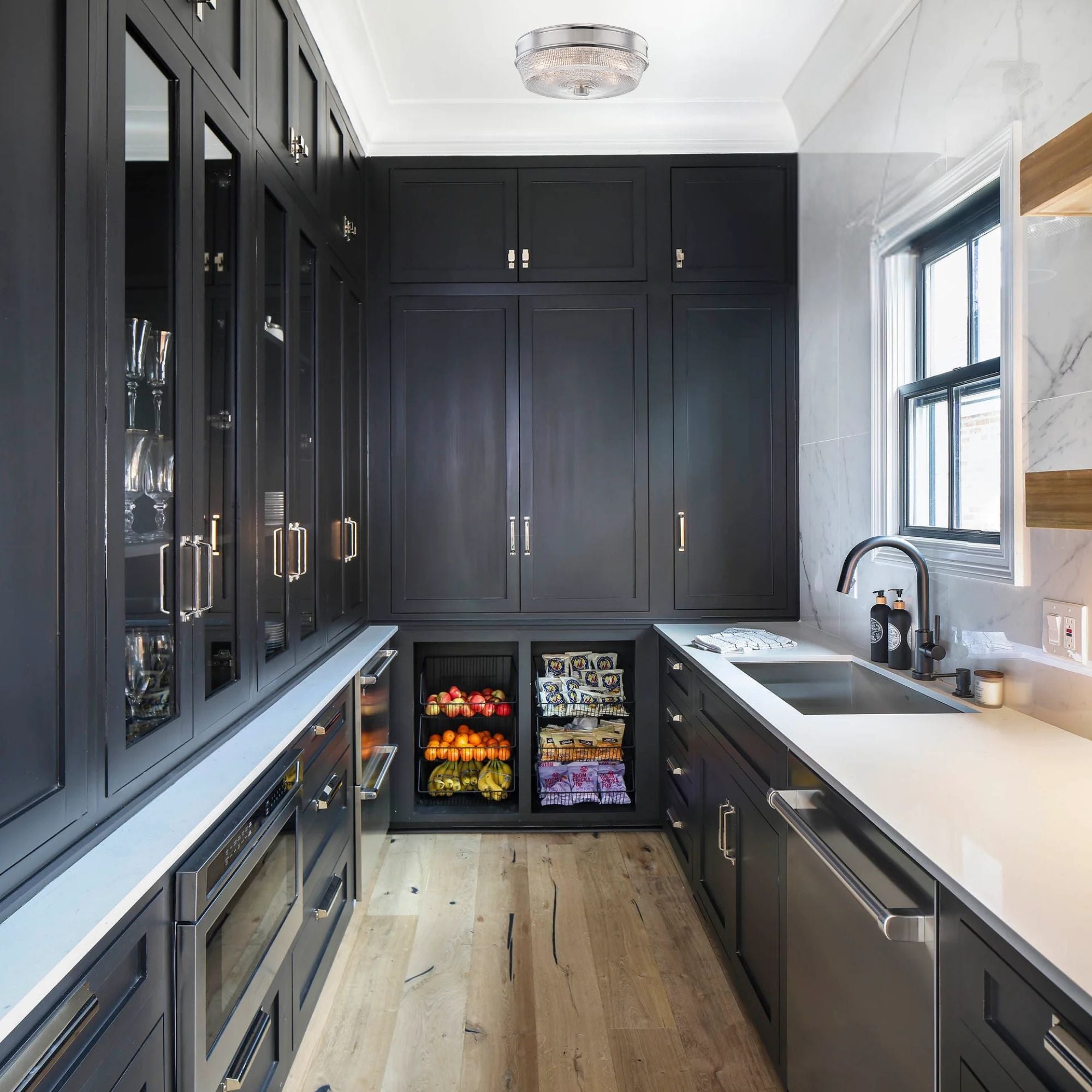 Lacey 10" 2-Light Flush Mount Light Old Bronze Finish