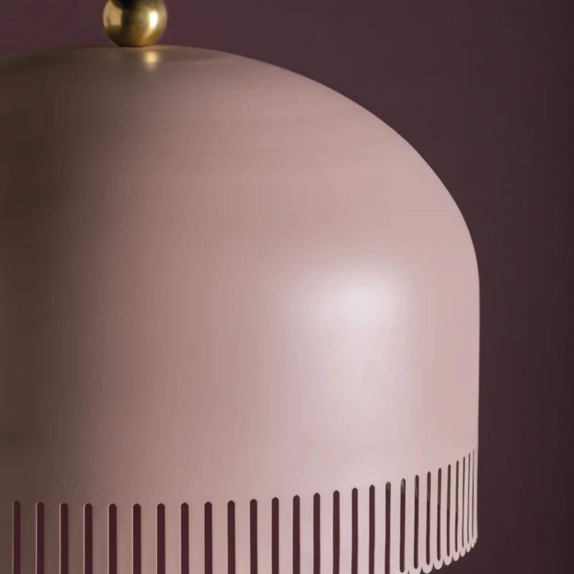 Liba 15" Pendant, Aged Brass/Soft Peignoir Finish