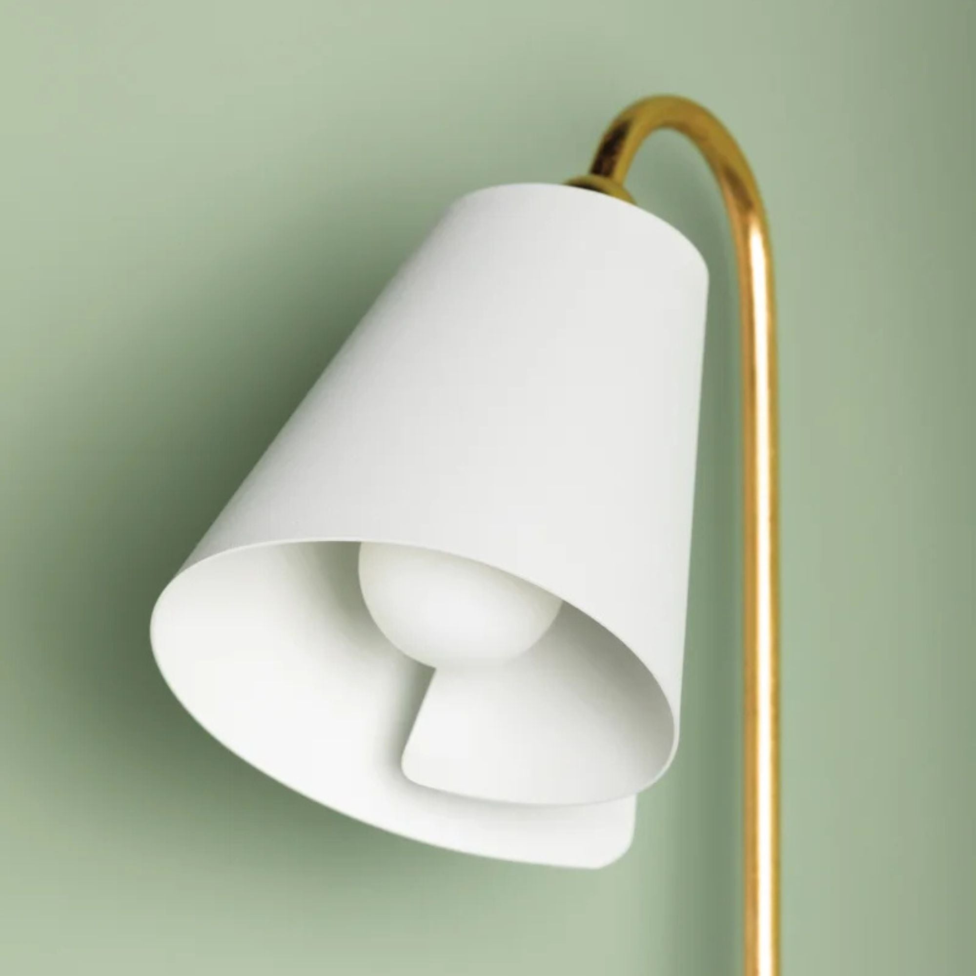 Lila 17" Wall Sconce, Gold Leaf/Textured White Finish