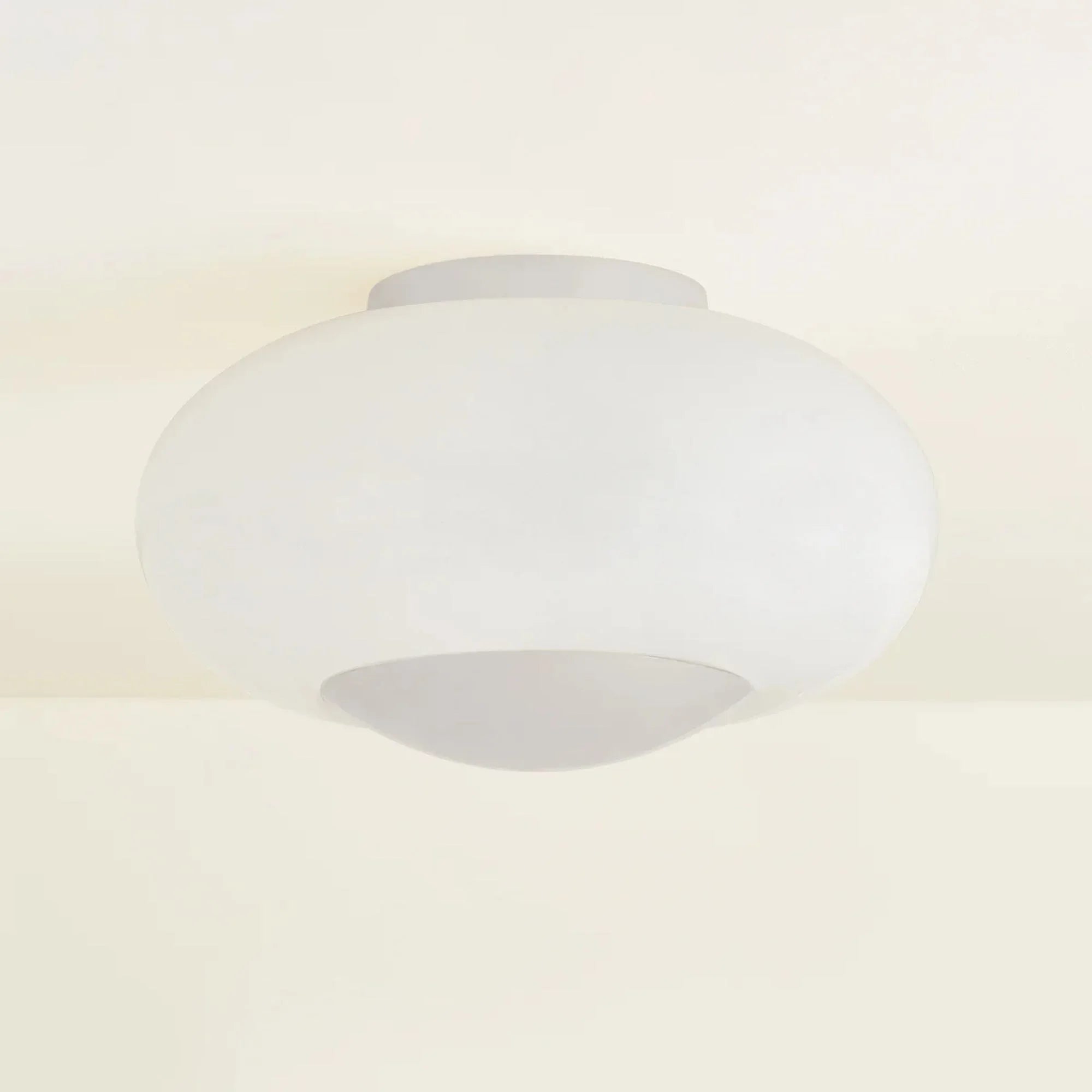 Lottie 14" 2-Light Flush Mount, Polished Nickel Finish