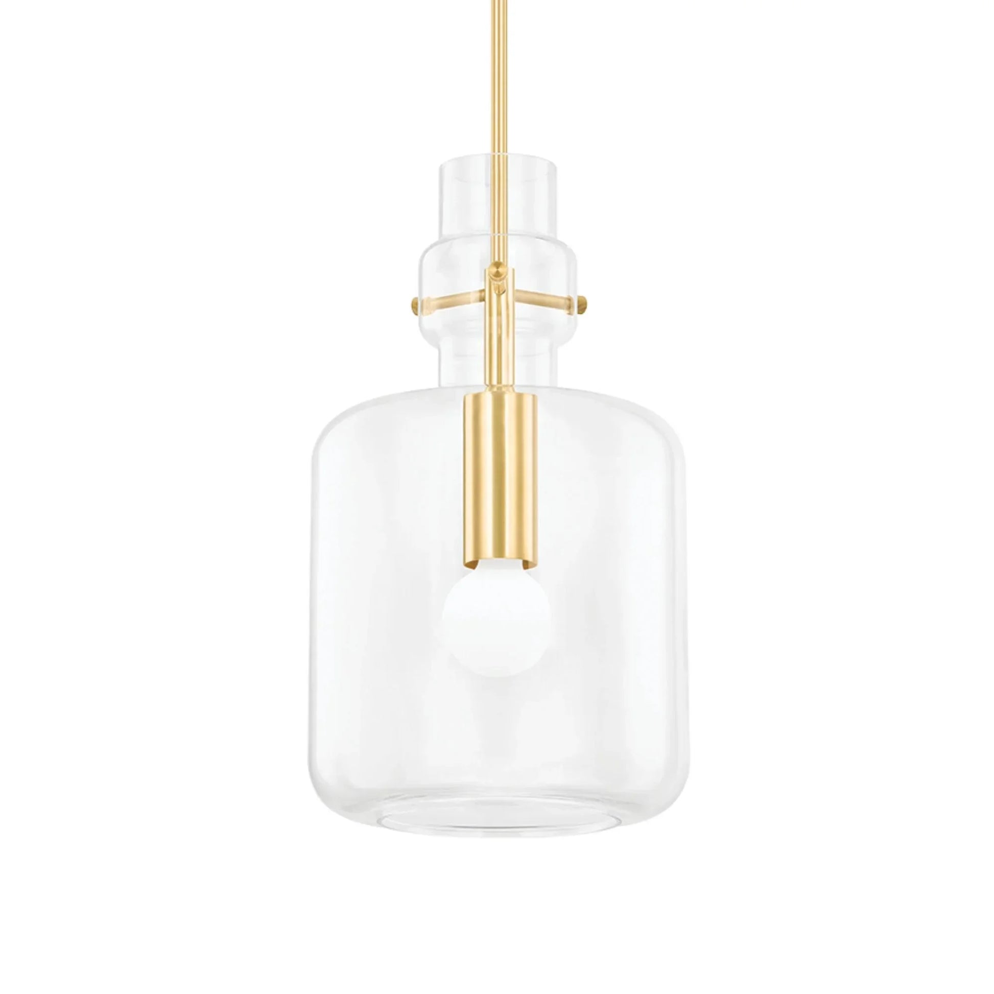 Mitzi - Mitzi Lumi Pendant Light - Aged Brass Finish | Bees Lighting