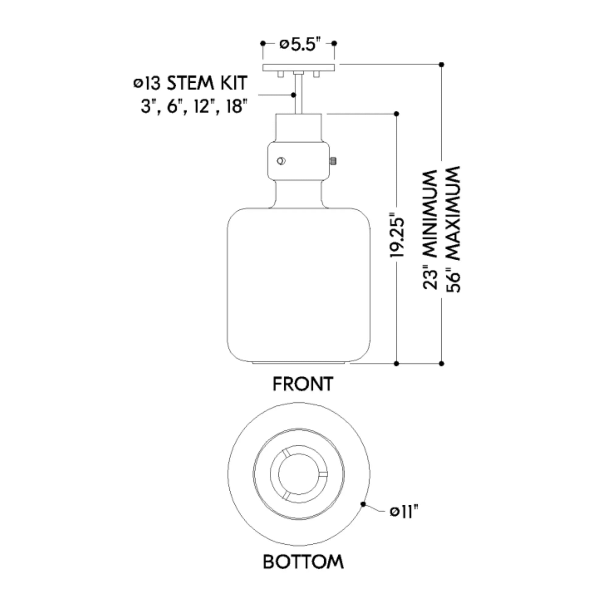 Mitzi - Lumi 11" Pendant, Aged Brass Finish | Bees Lighting