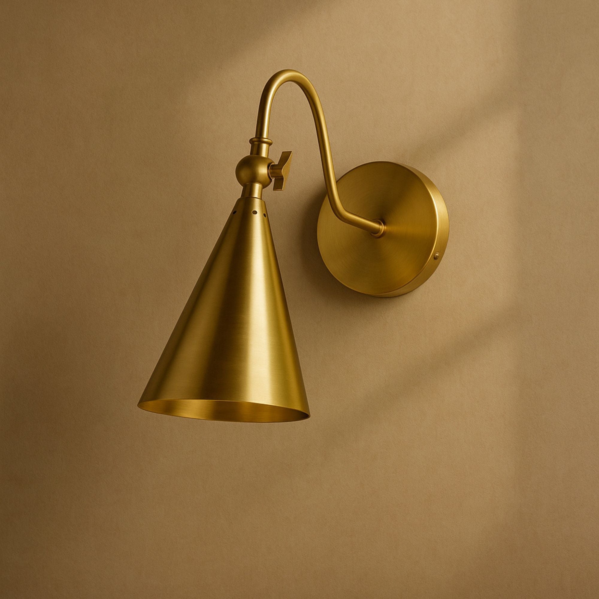 Mitzi - Lupe 12" Wall Sconce, Aged Brass Finish | Bees Lighting