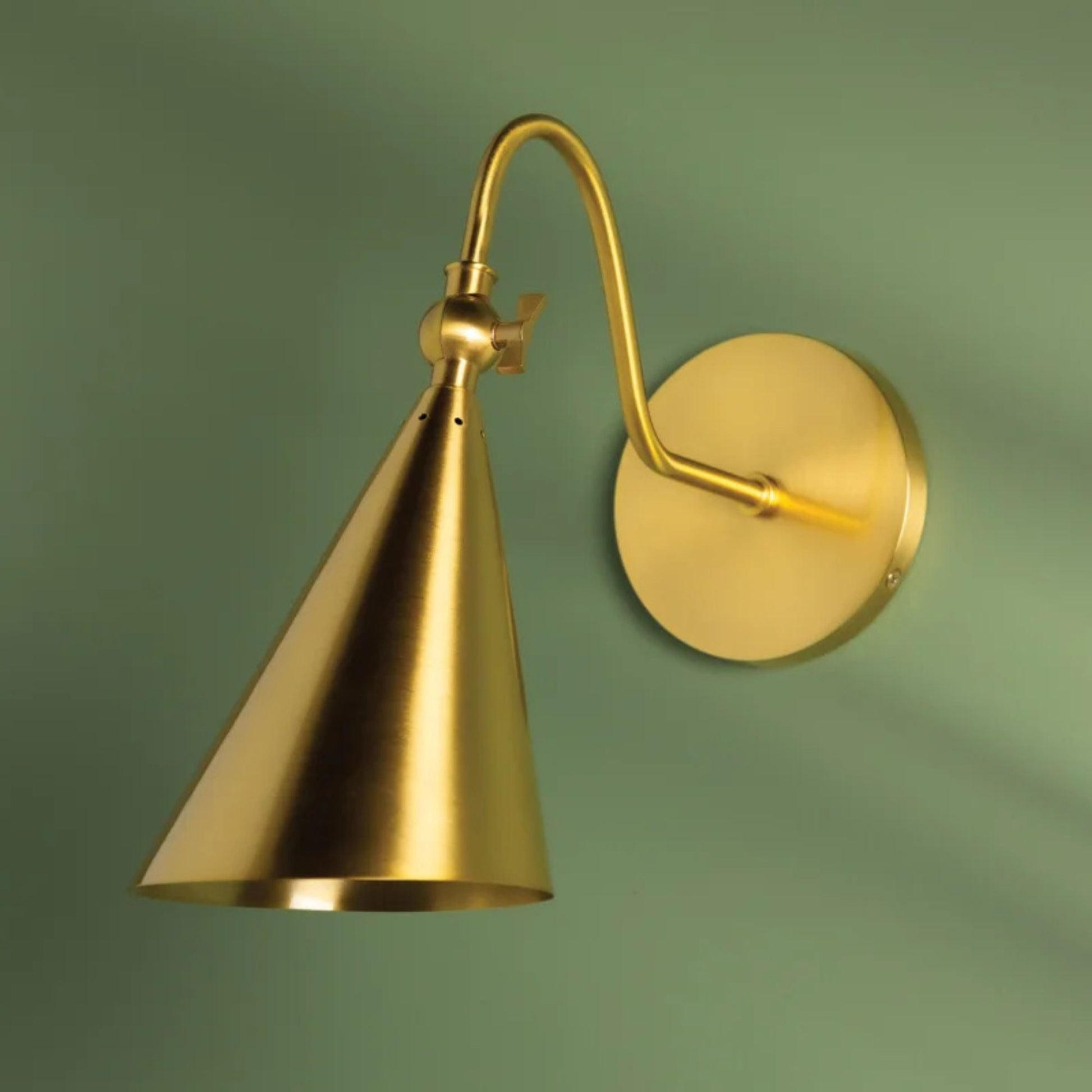 Mitzi - Lupe 12" Wall Sconce, Aged Brass Finish | Bees Lighting