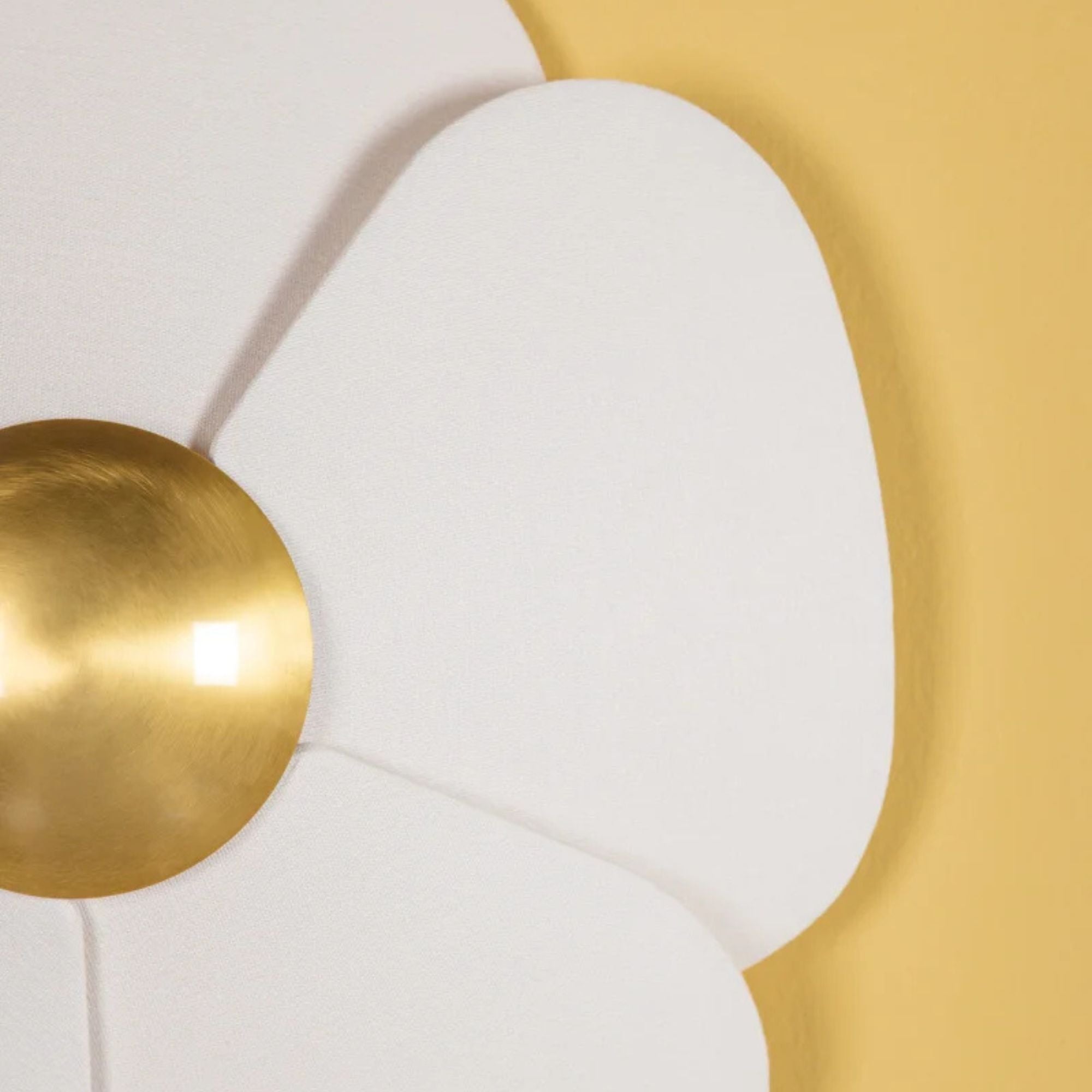 Madeline 18" LED Flush Mount, Aged Brass Finish