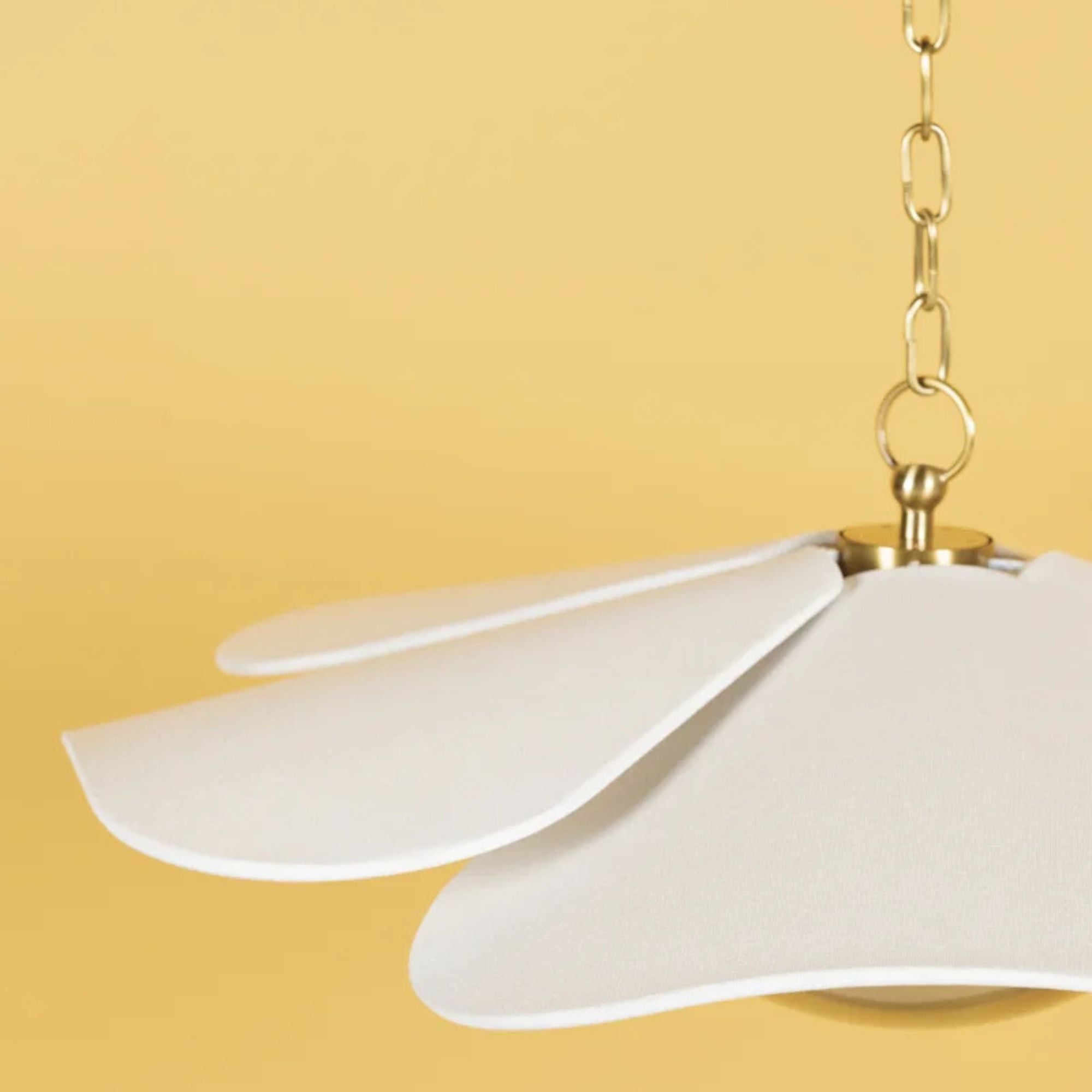 Madeline 25" LED Pendant, Aged Brass Finish