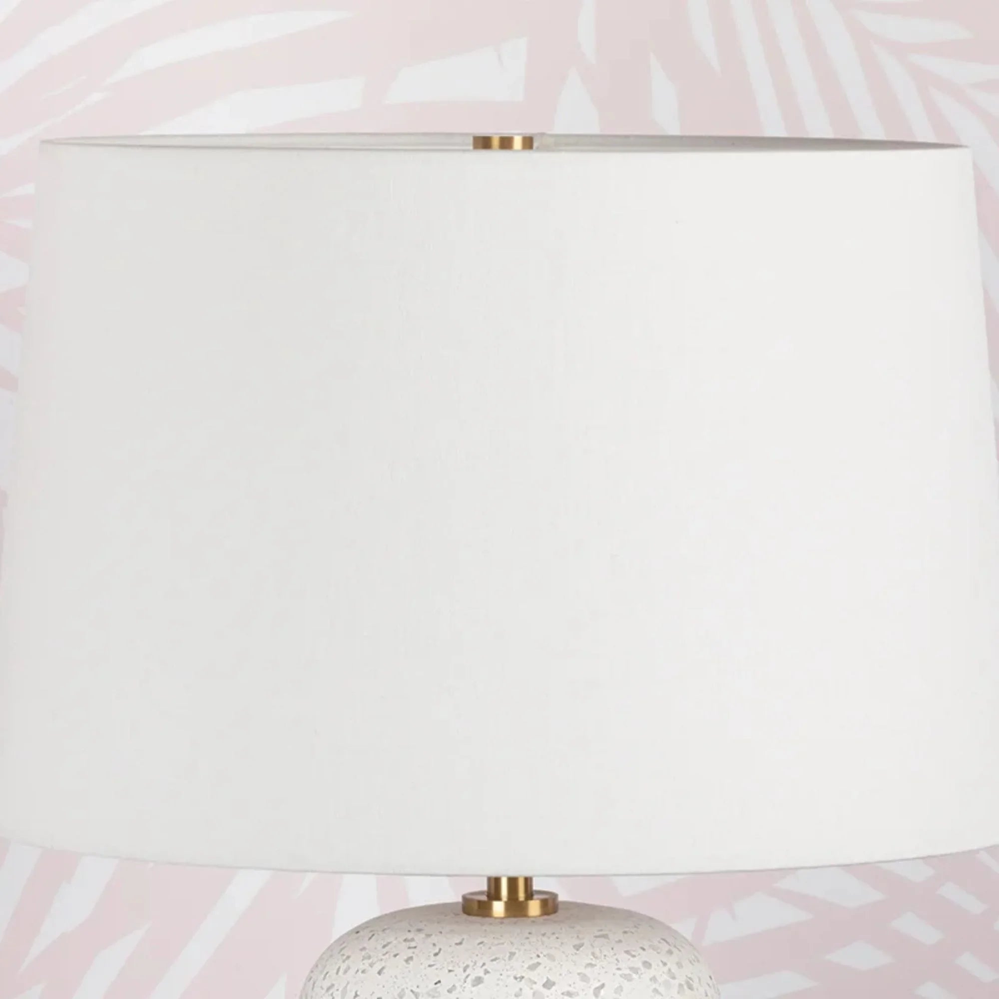 Mitzi - Margaret 27" Table Lamp, Aged Brass/Blue-Grey Terrazzo Finish | Bees Lighting