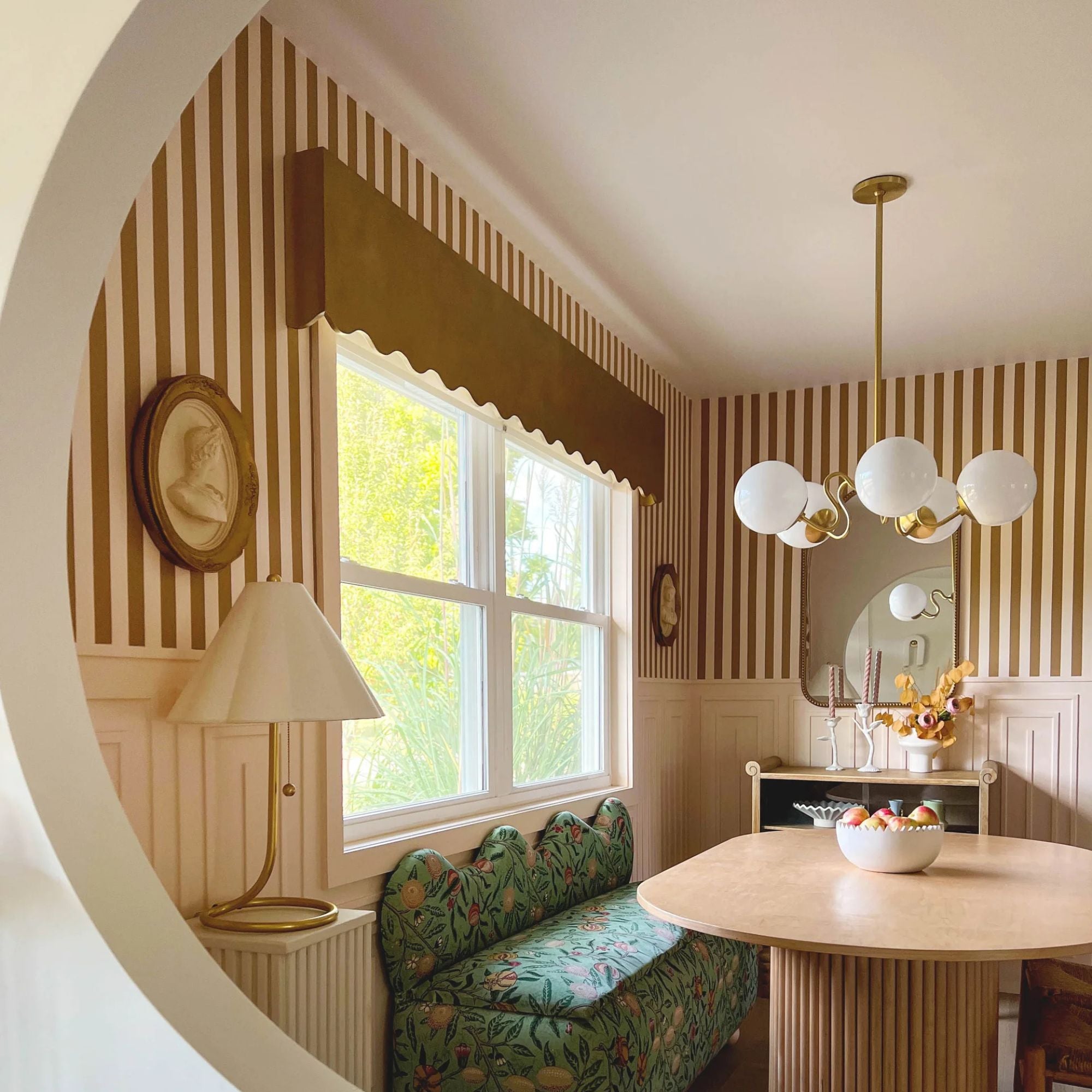 Mitzi - Martha 27" Table Lamp, Aged Brass Finish | Bees Lighting