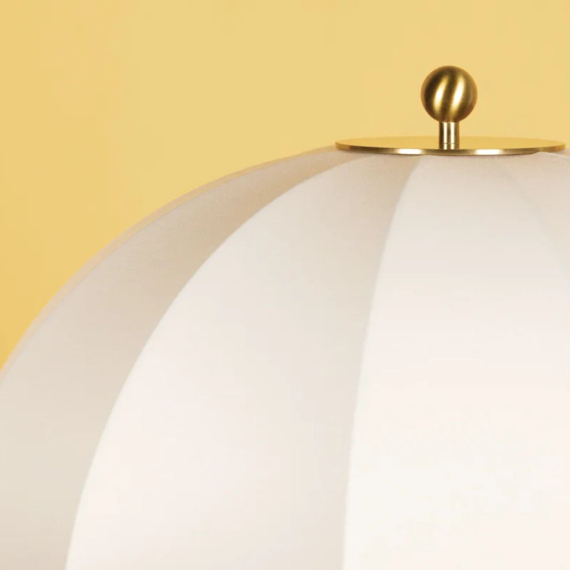 Meshelle Floor Lamp Aged Brass Finish