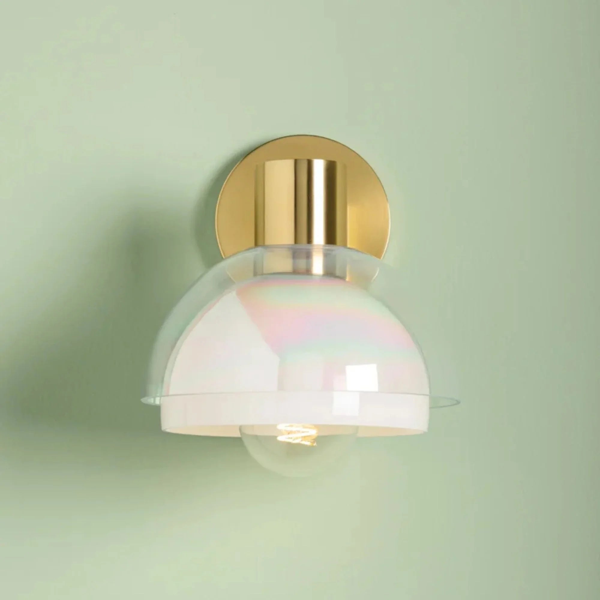 Modena 12" Wall Sconce, Aged Brass Finish