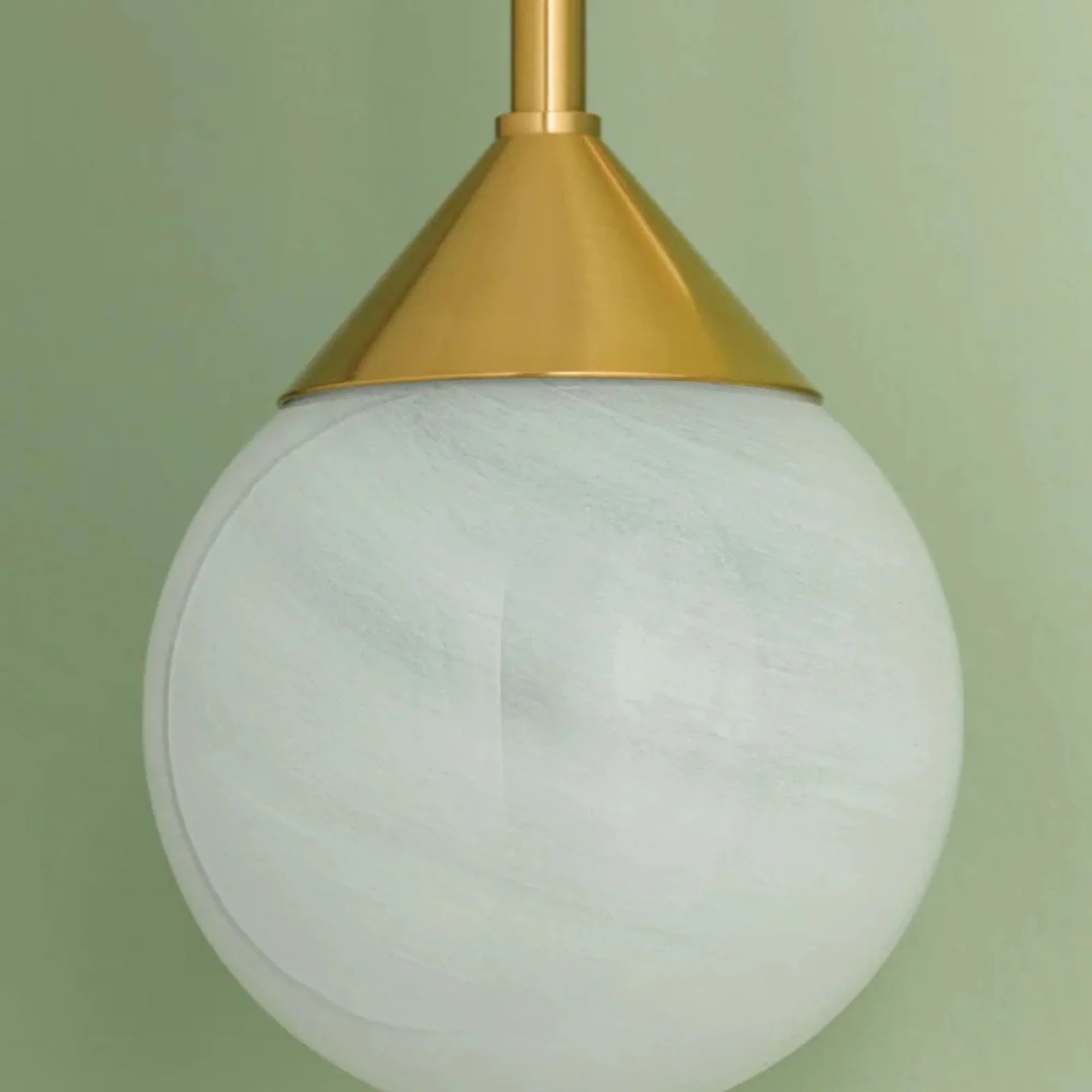 Natasha 12" LED Wall Sconce, Aged Brass Finish