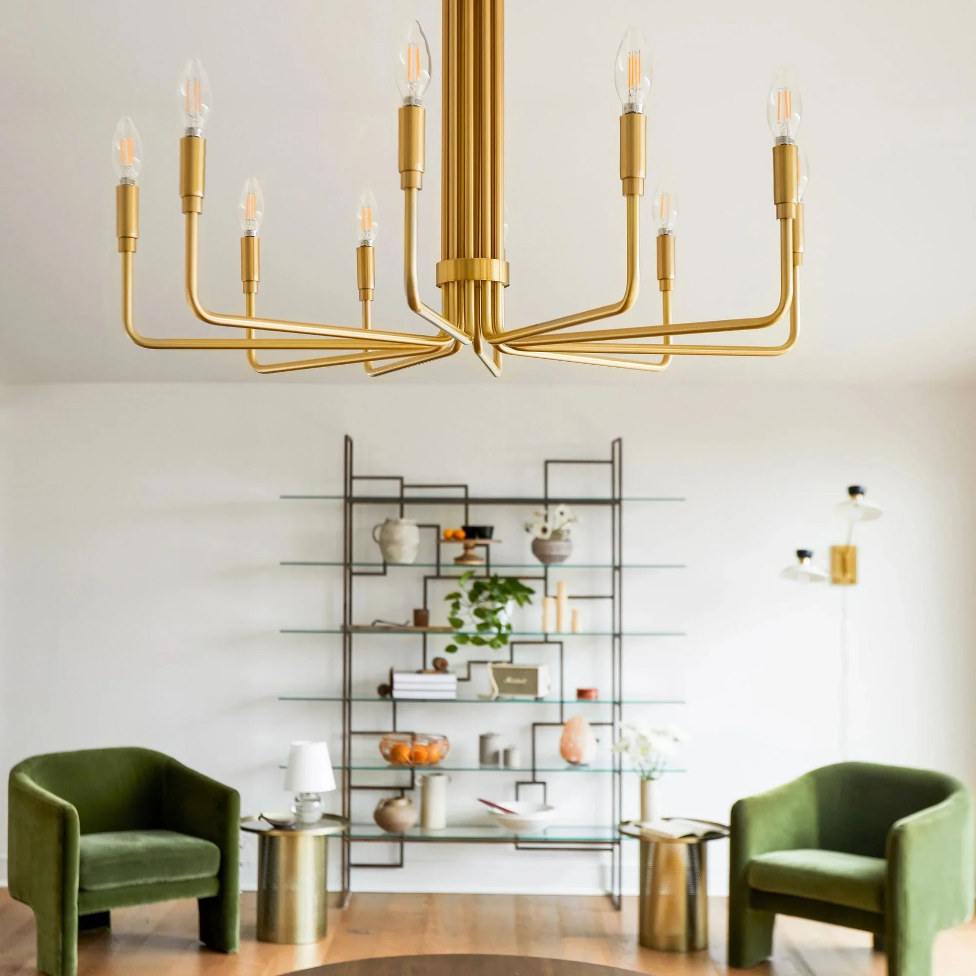 Mitzi - Nicole 13" Table Lamp, Polished Nickel Finish | Bees Lighting