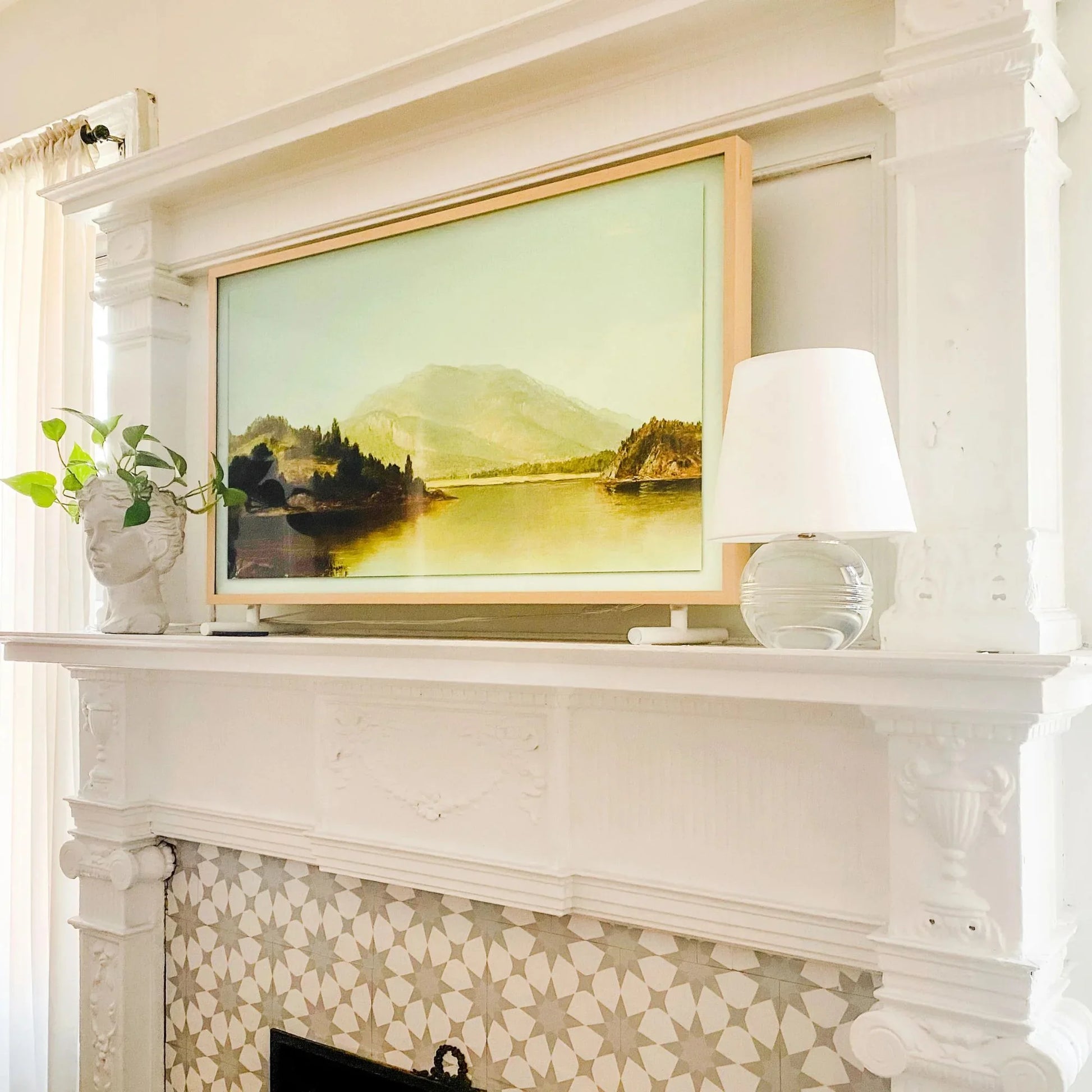 Mitzi - Nicole 13" Table Lamp, Polished Nickel Finish | Bees Lighting