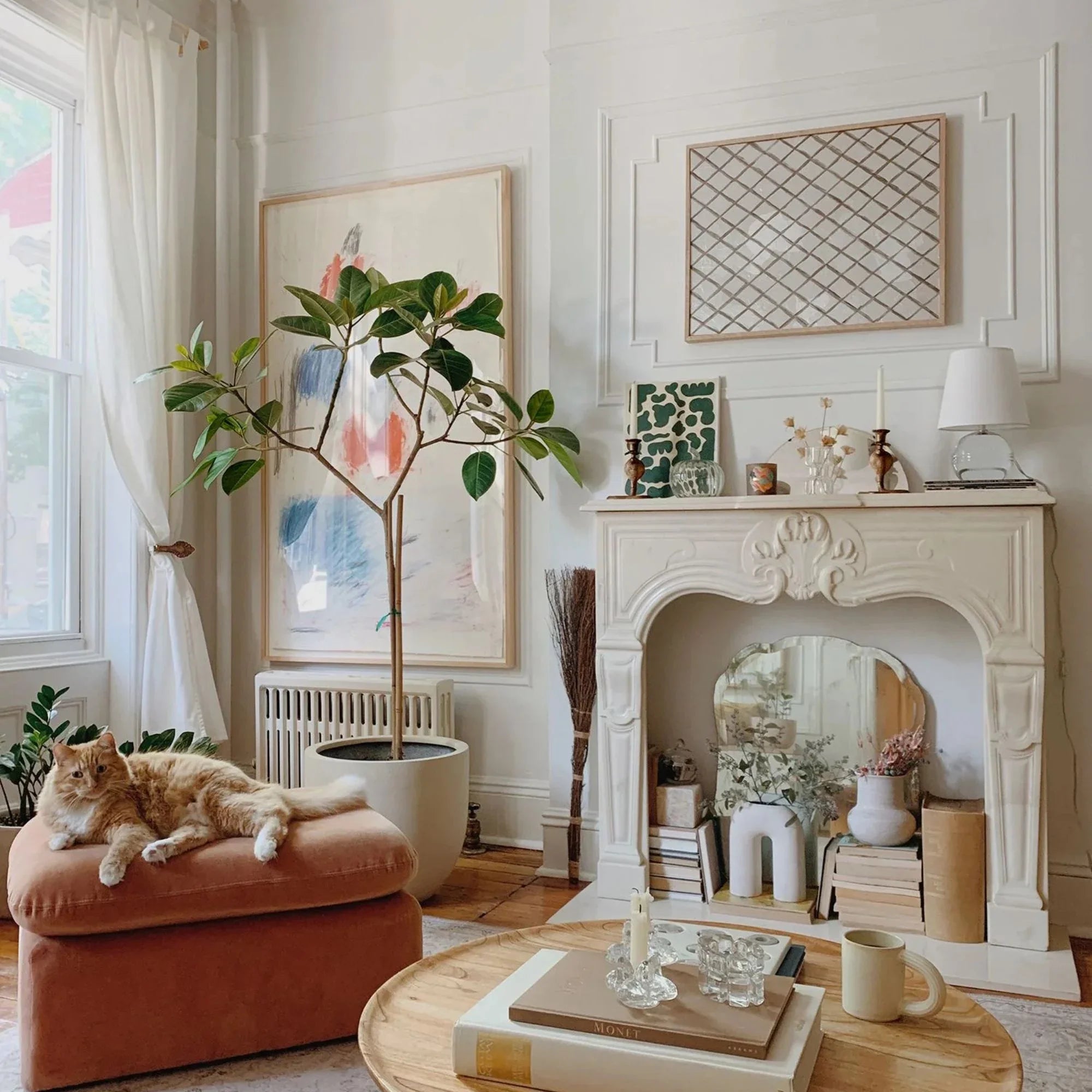 Mitzi - Nicole 13" Table Lamp, Polished Nickel Finish | Bees Lighting