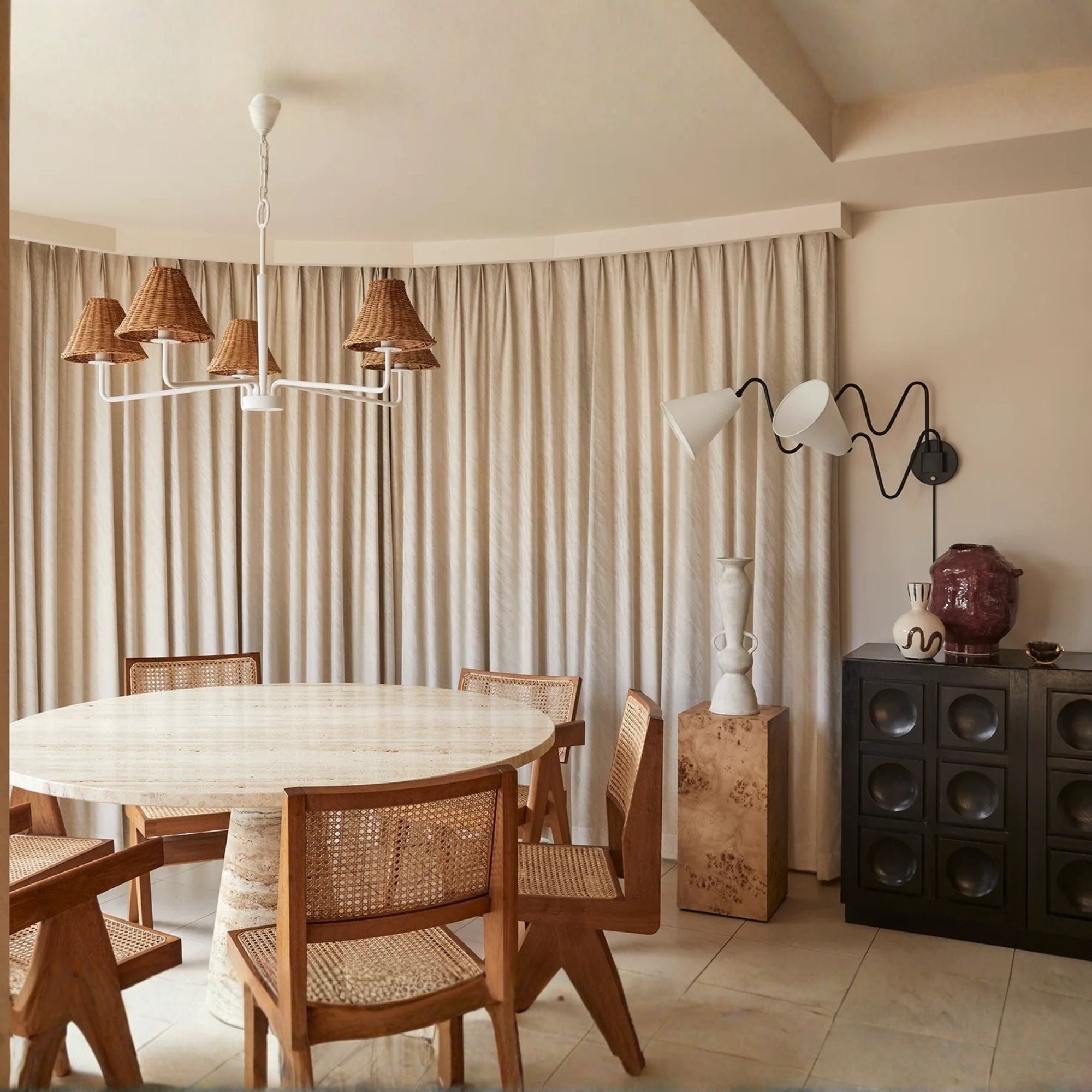 Onda 21" 2-Light Plug-in Sconce, Soft Black Finish